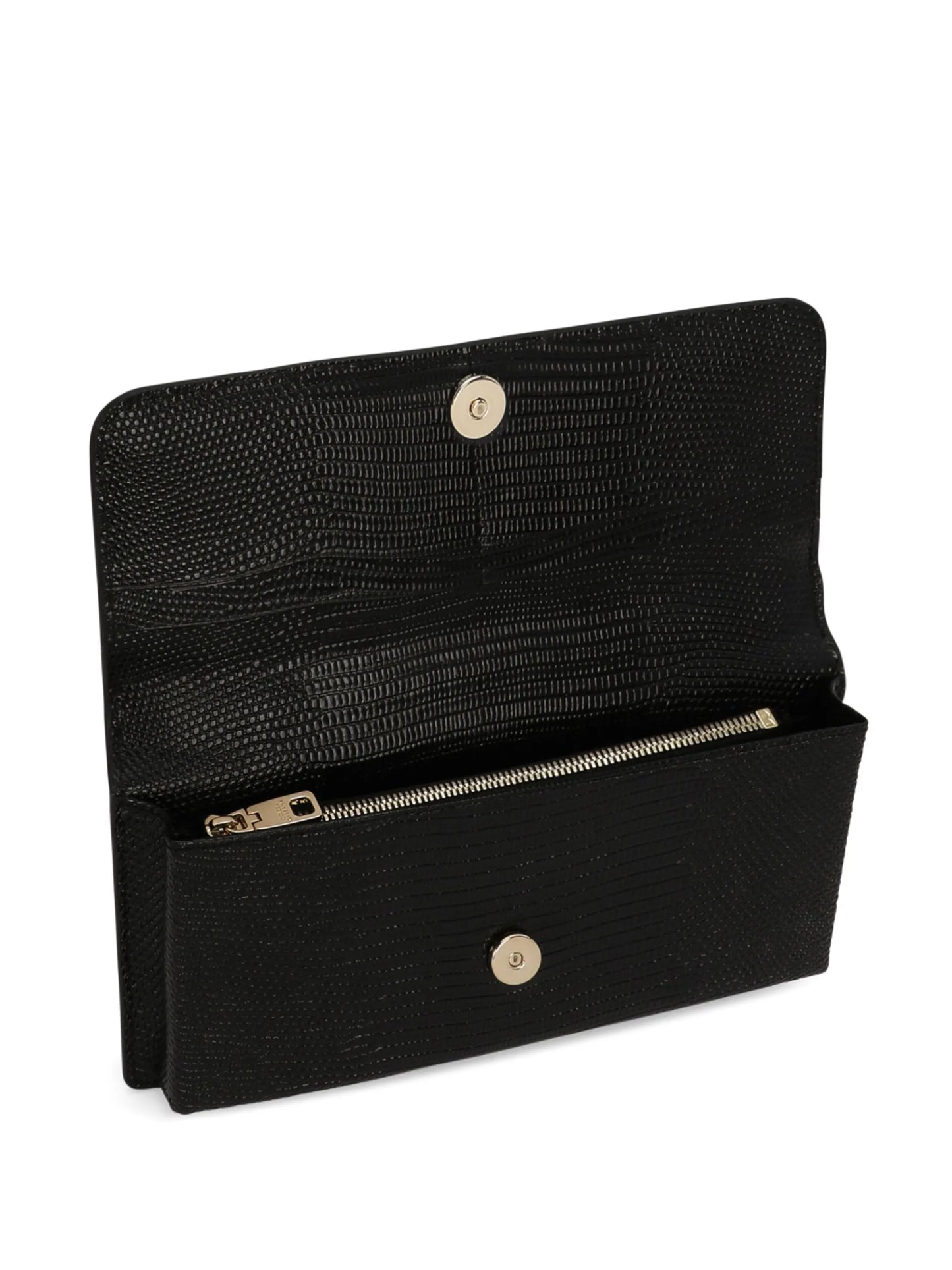 mini Sicily iguana-print leather bag