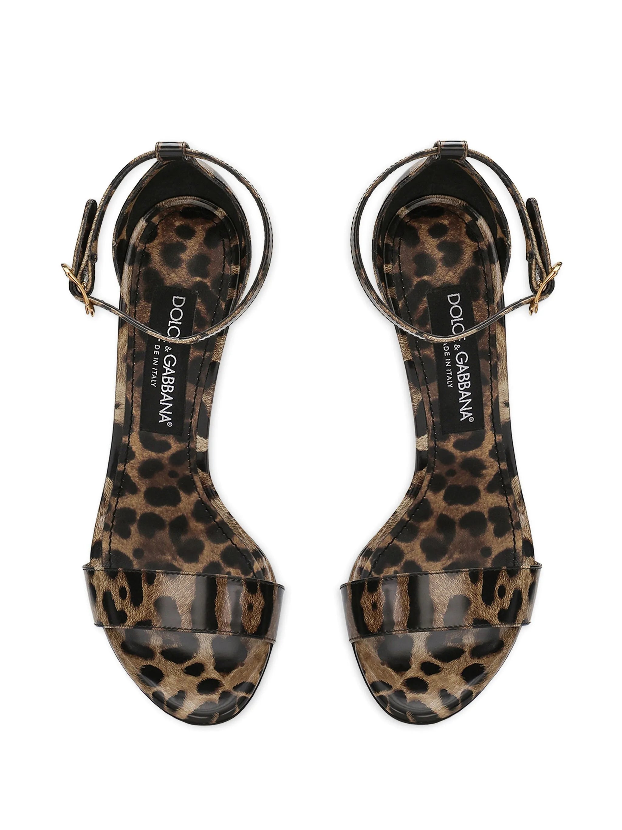 105mm Baroque DG-heel sandals