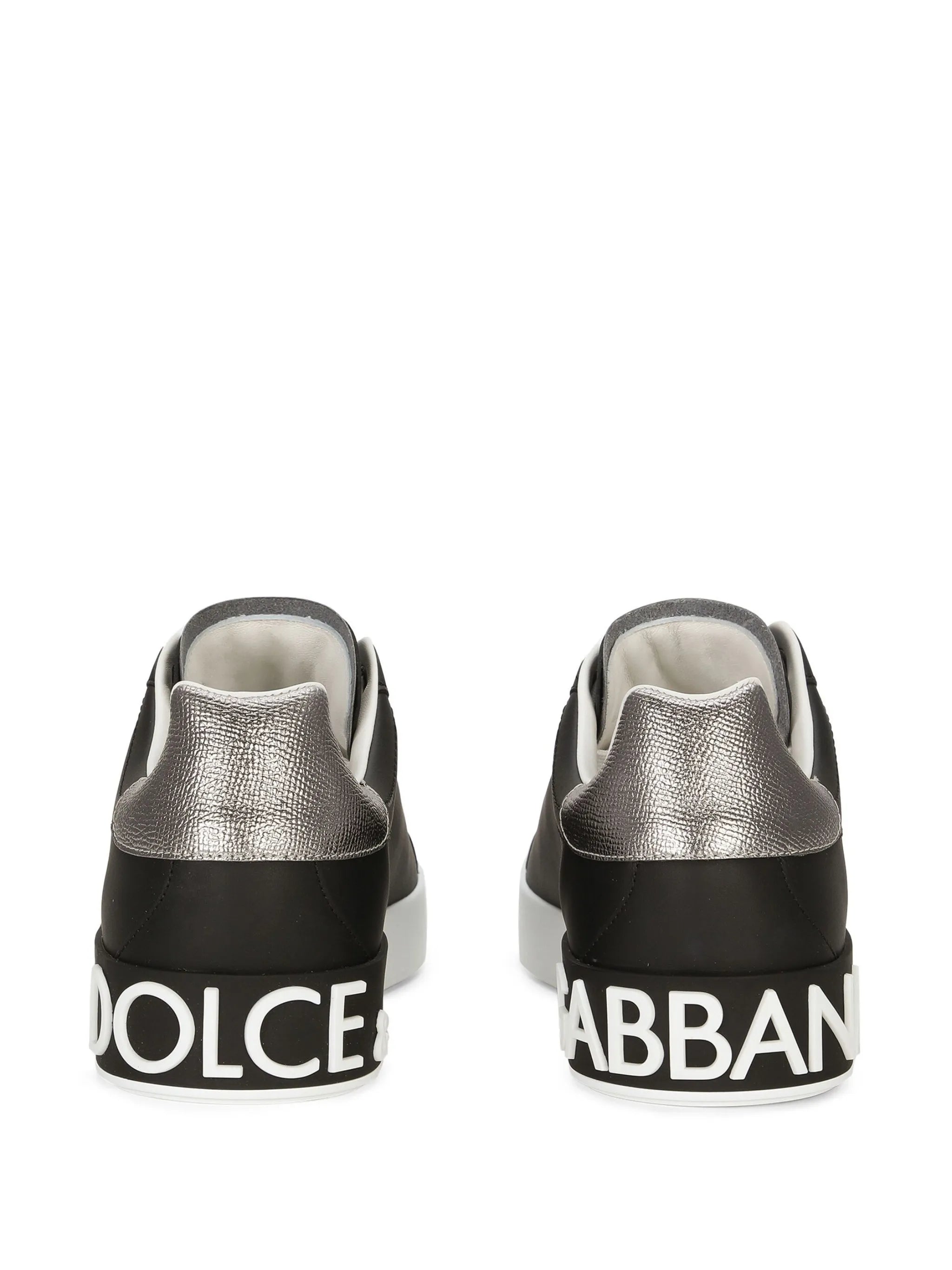 logo-patch low-top sneakers