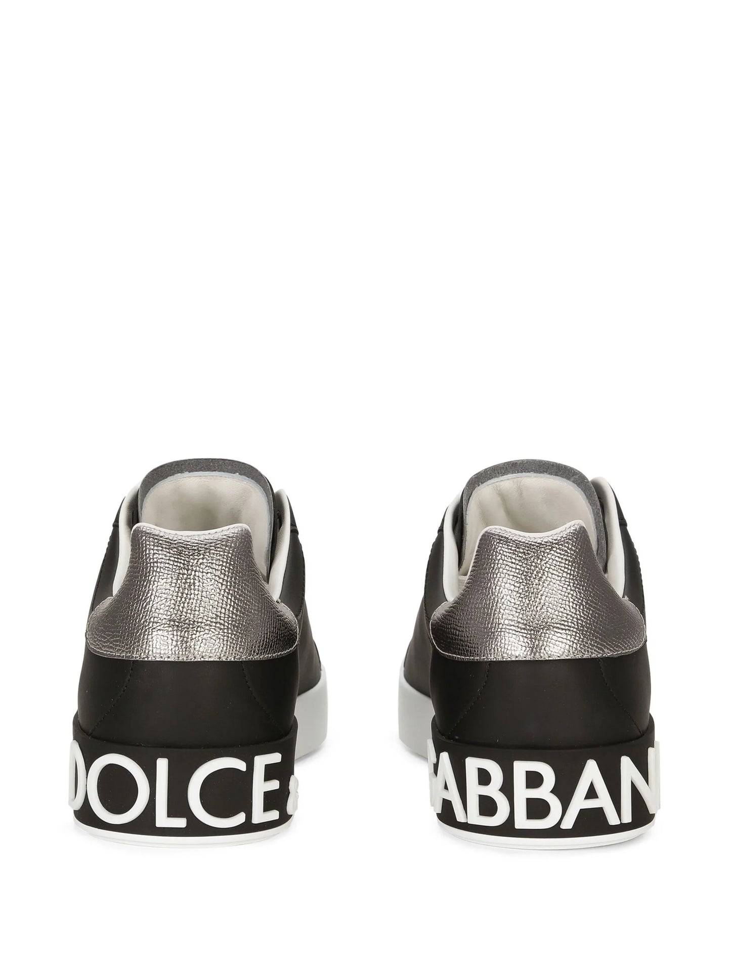 logo-patch low-top sneakers
