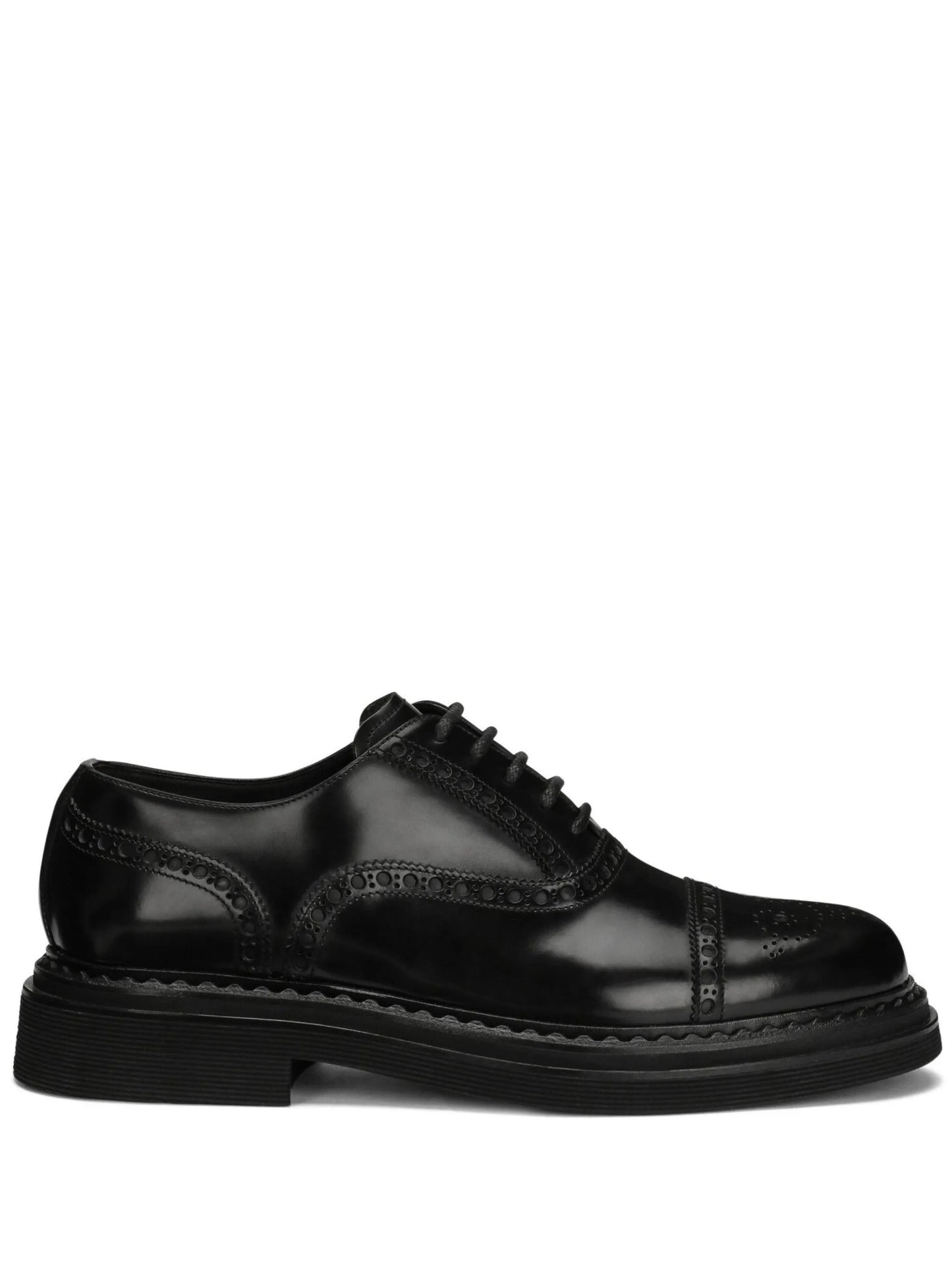 Francesina leather derby shoes