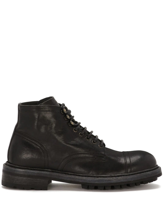 leather ankle boots