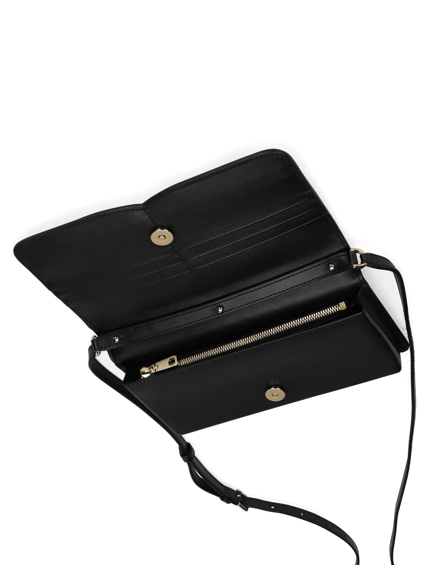 DG-logo leather phone bag