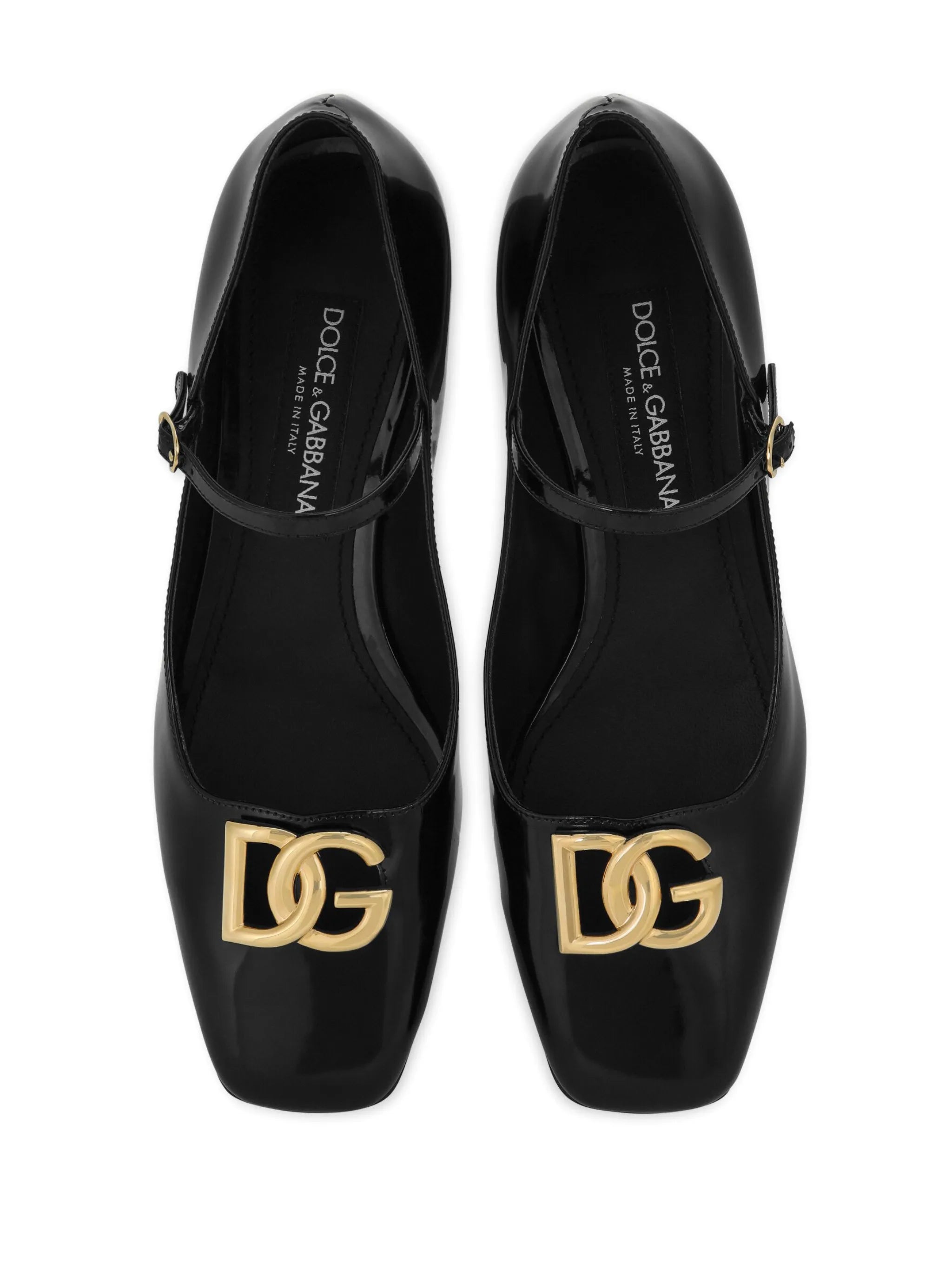 logo-plaque mary jane shoes