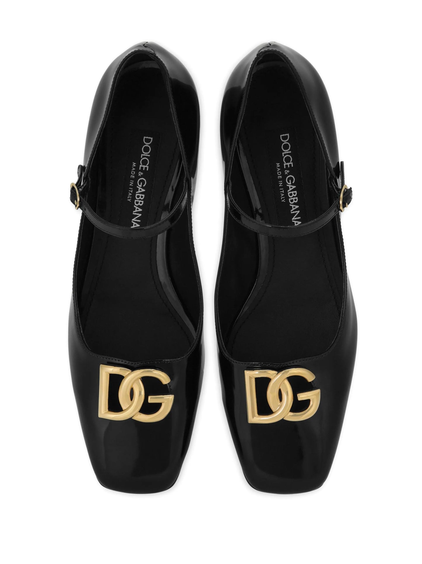 logo-plaque mary jane shoes