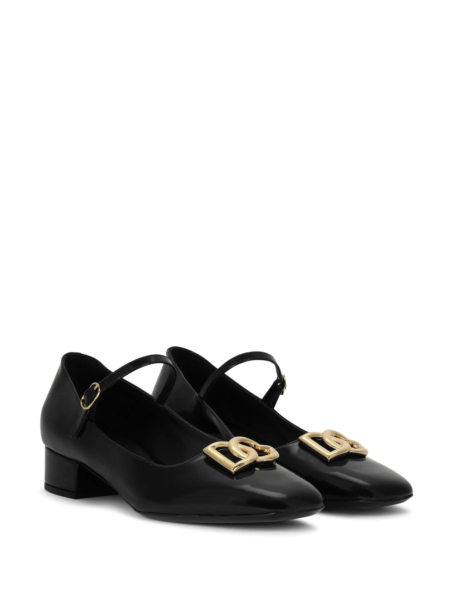 logo-plaque mary jane shoes