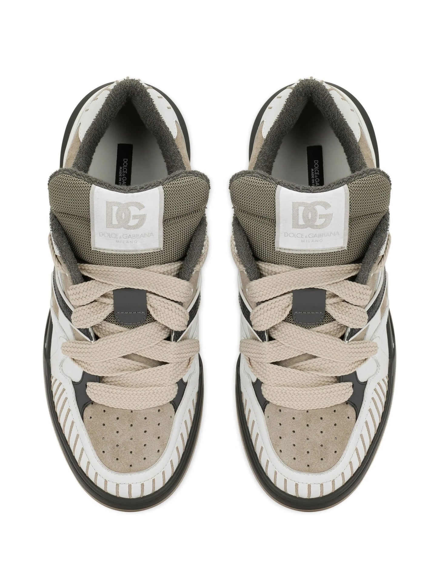 New Roma panelled sneakers