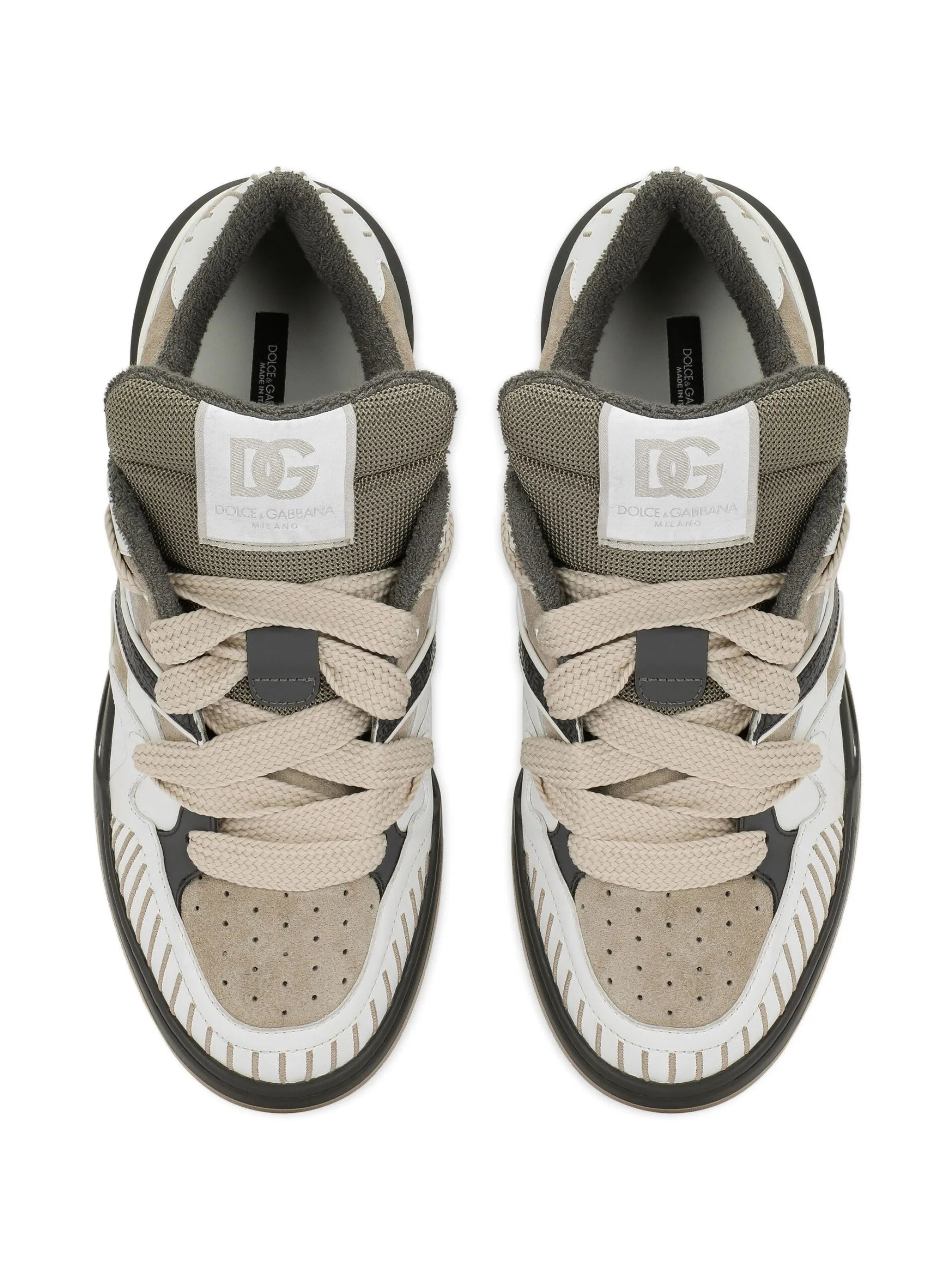 New Roma panelled sneakers