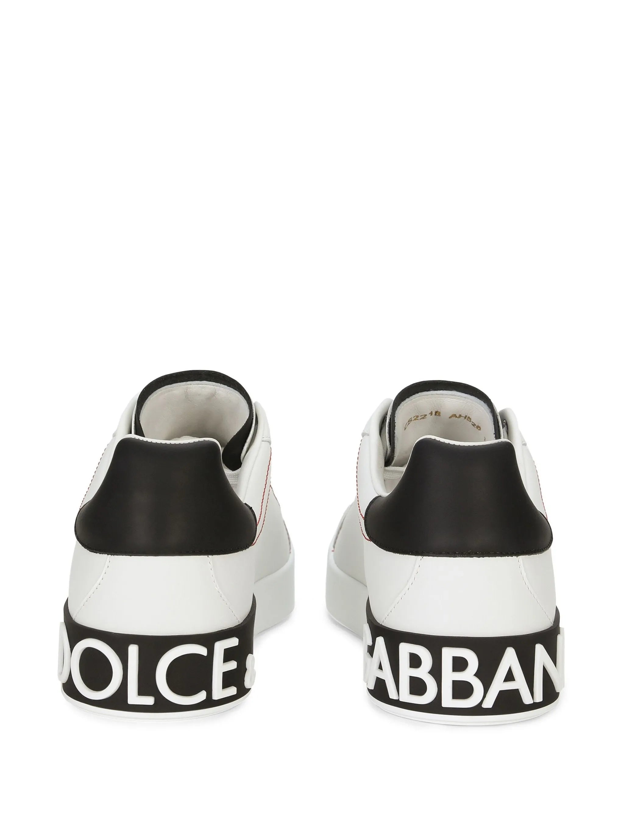 logo-patch low-top sneakers
