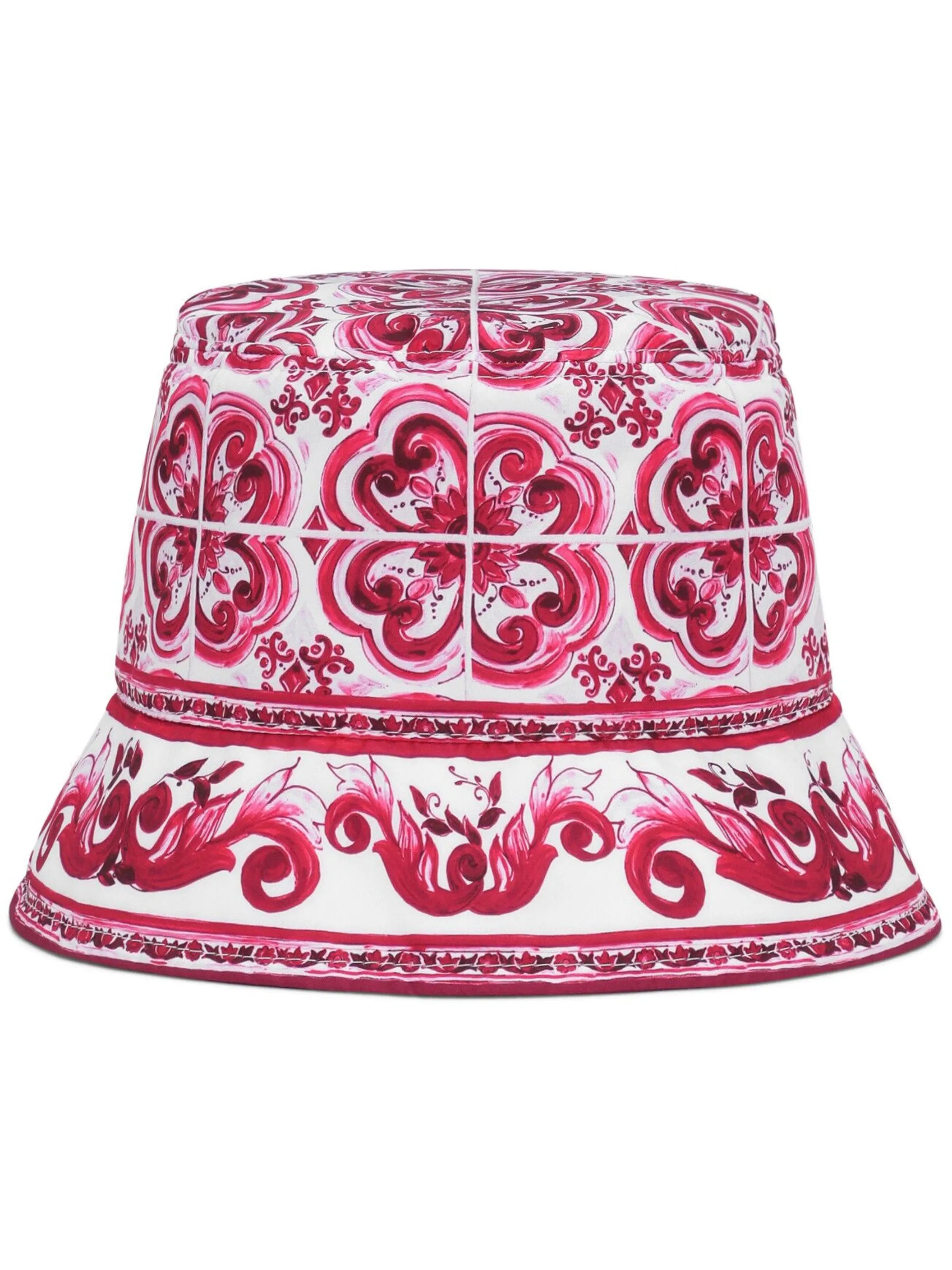 graphic-print bucket hat