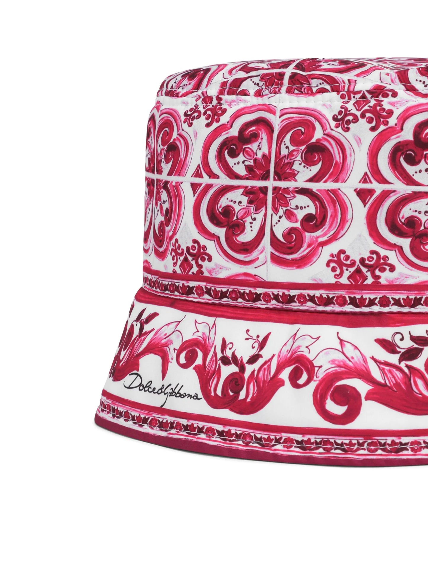 graphic-print bucket hat