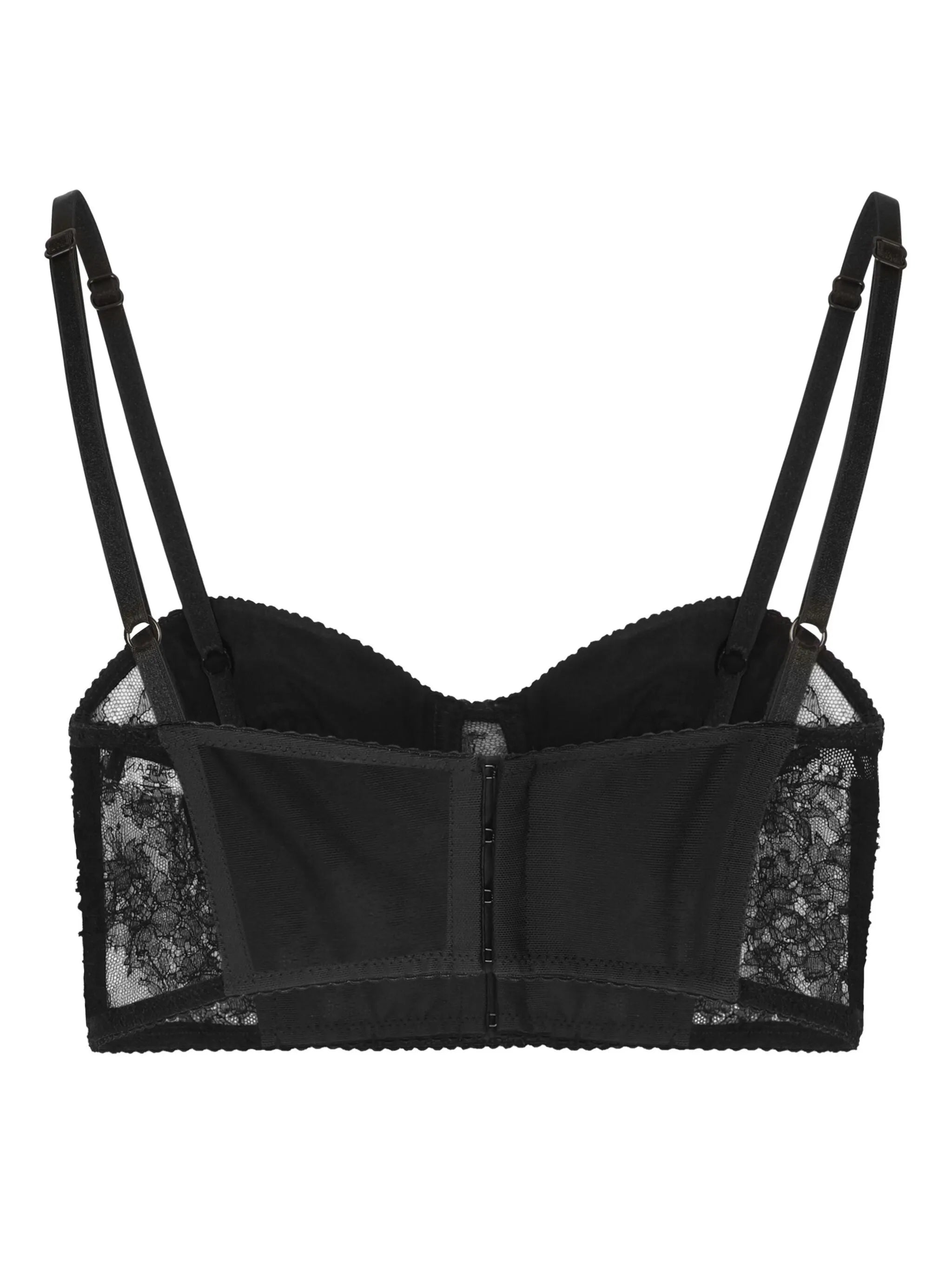 lace-detailing balconette bra