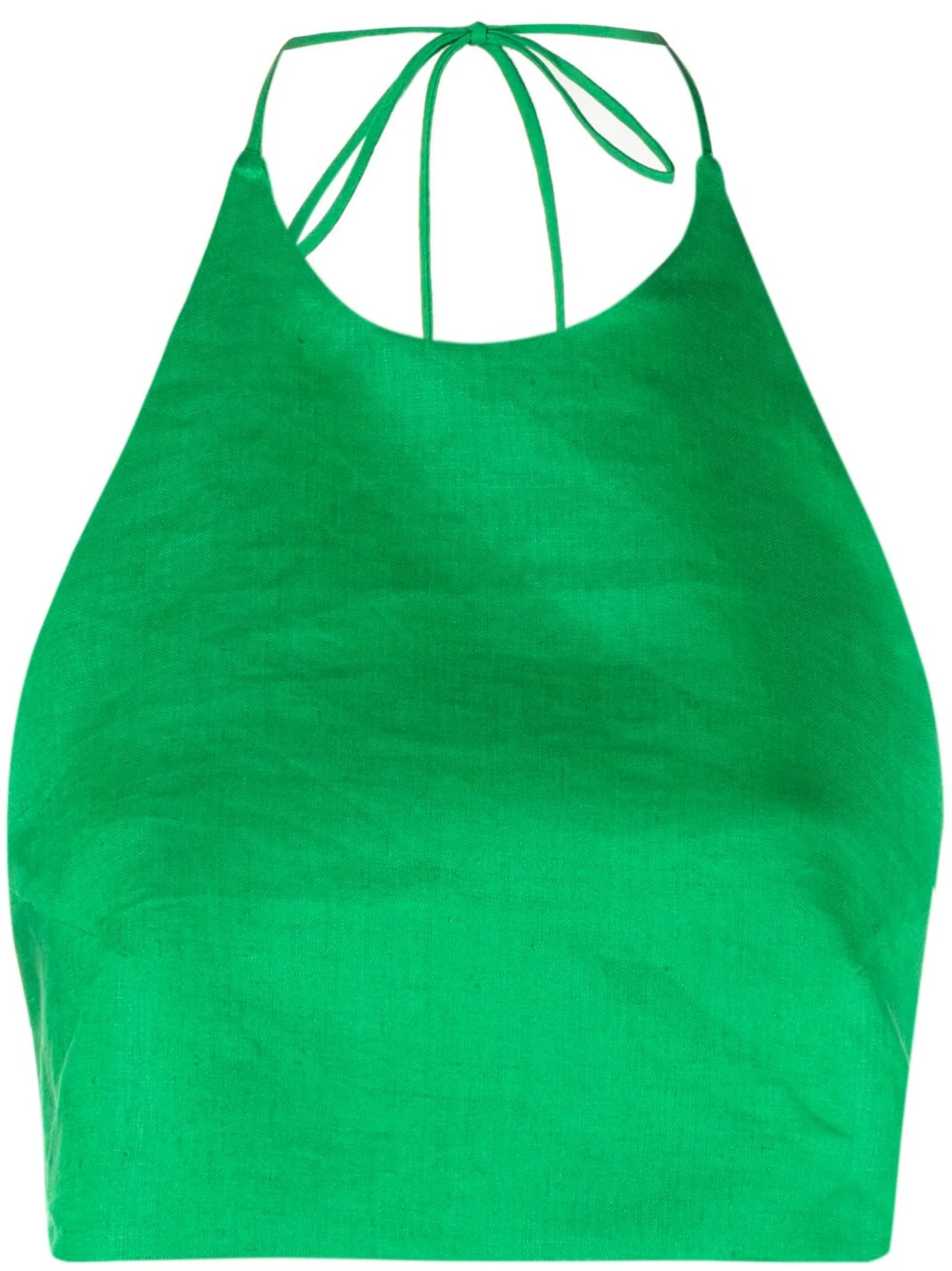 Marseille halterneck linen top