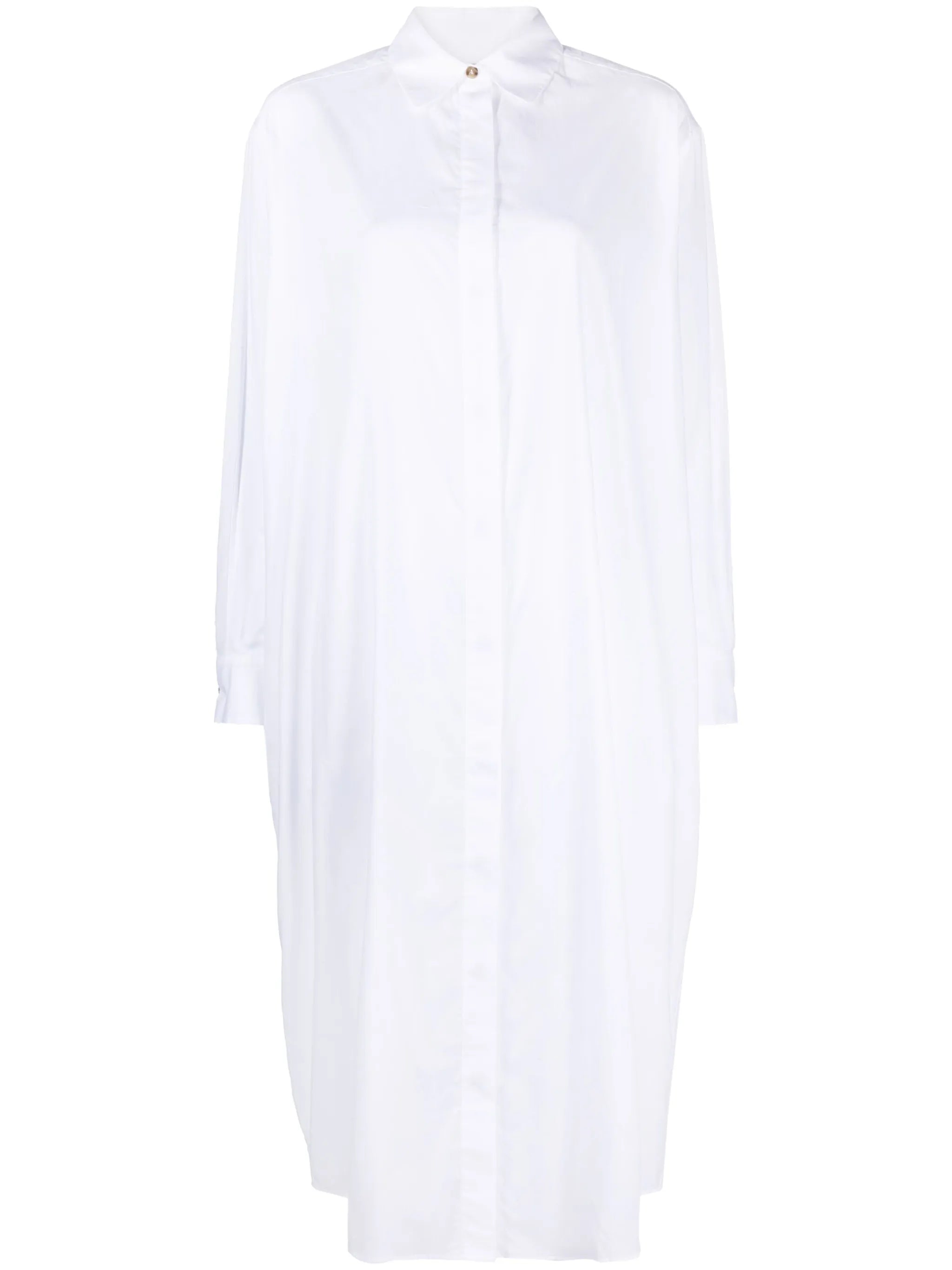Allegra cotton midi shirt dress
