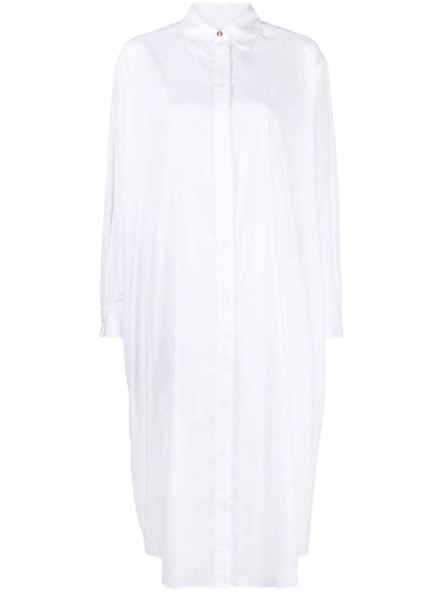 Allegra cotton midi shirt dress