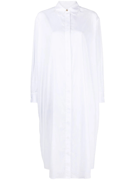 Allegra cotton midi shirt dress