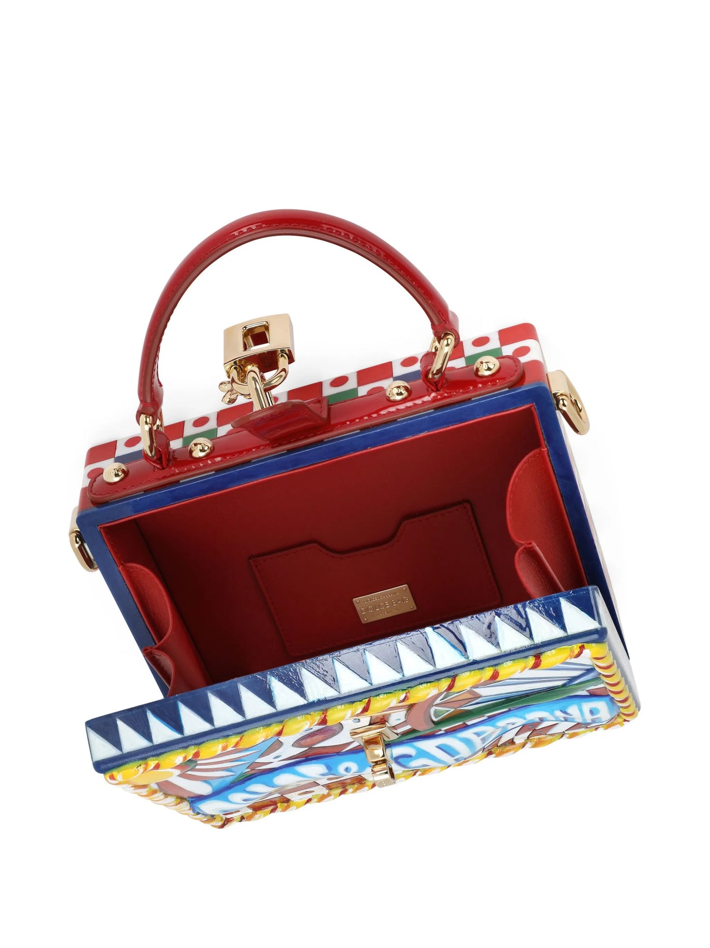 Dolce Box Carretto-print tote bag