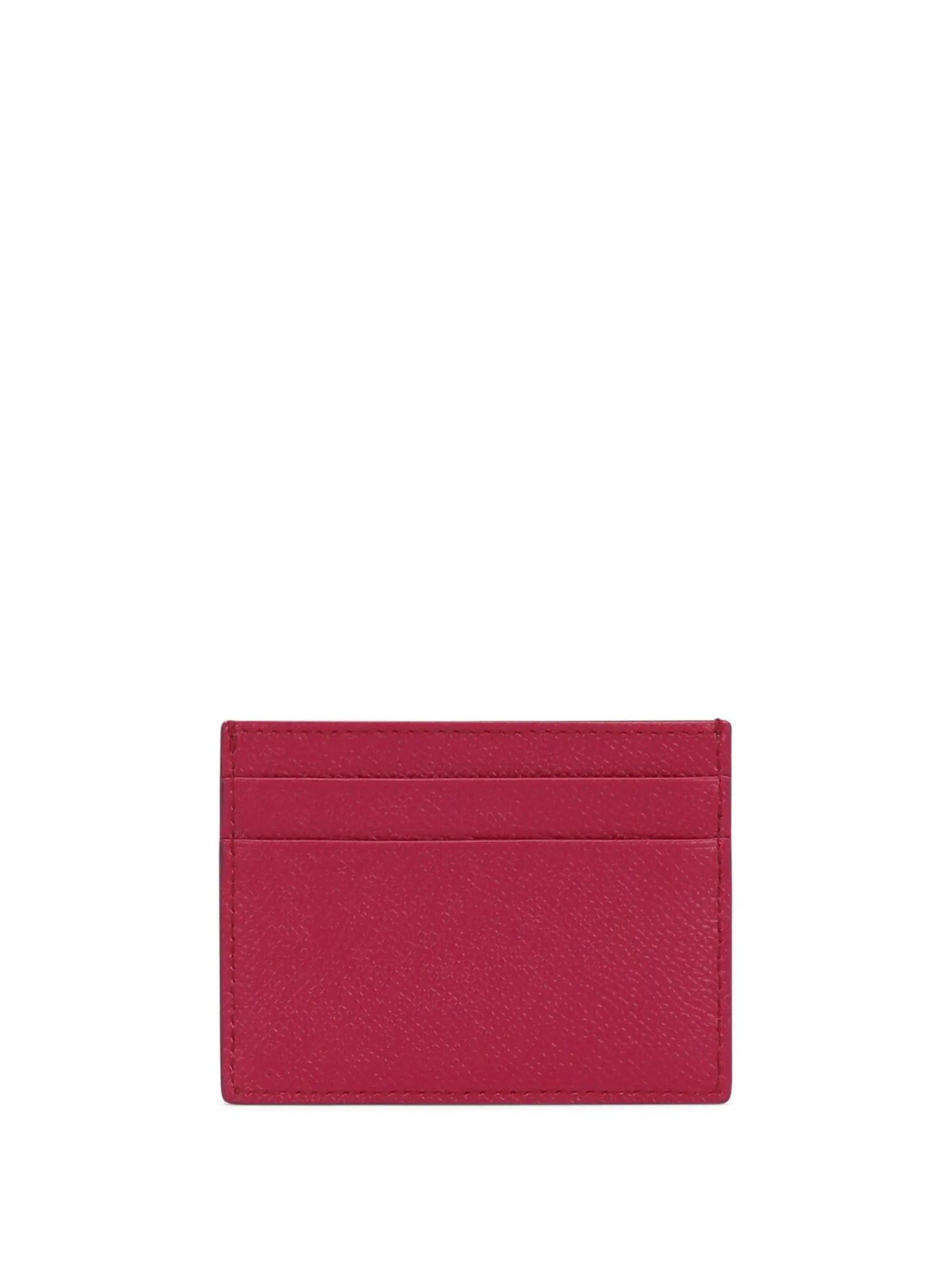 Dauphine logo-plaque cardholder