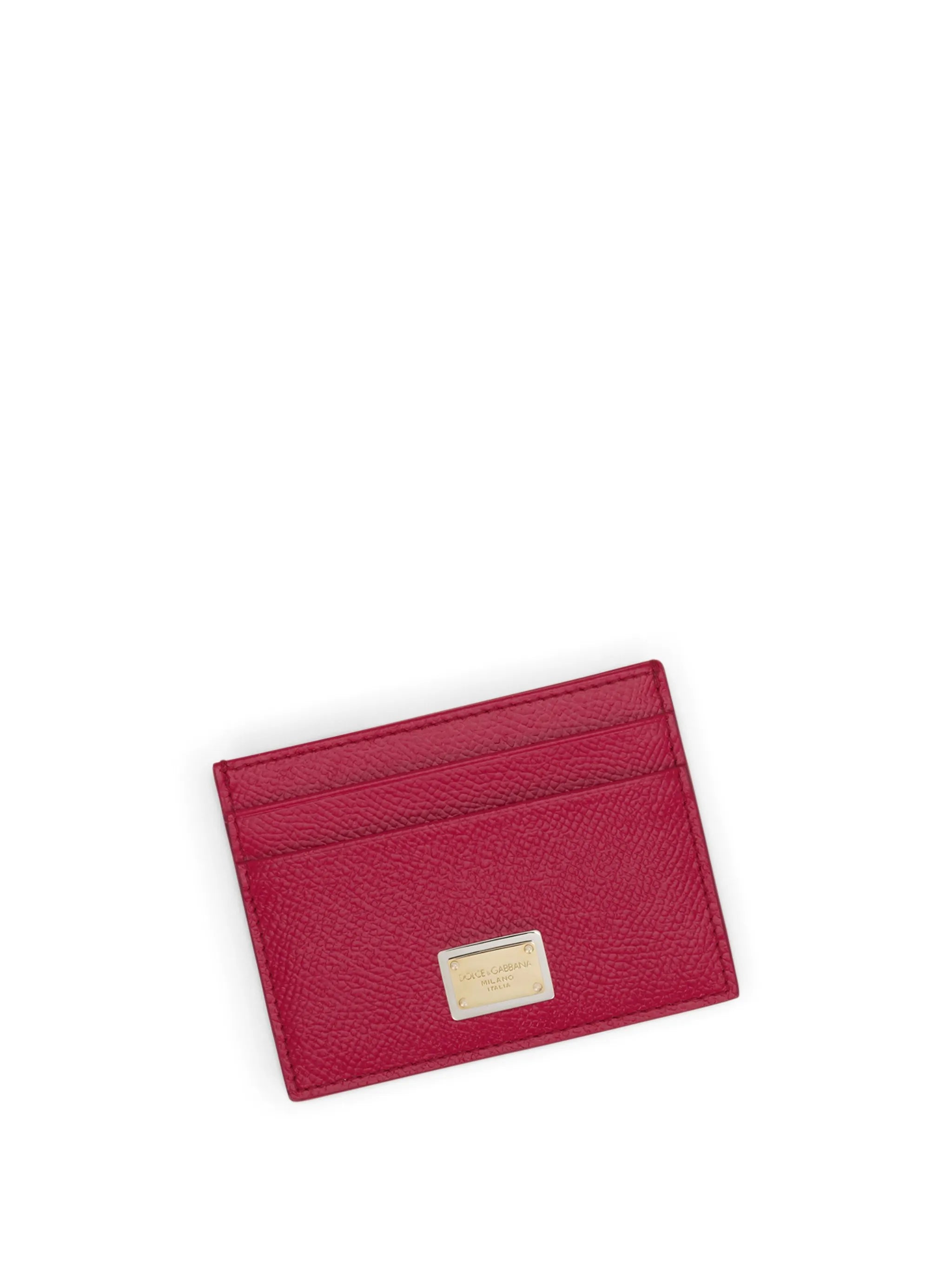 Dauphine logo-plaque cardholder