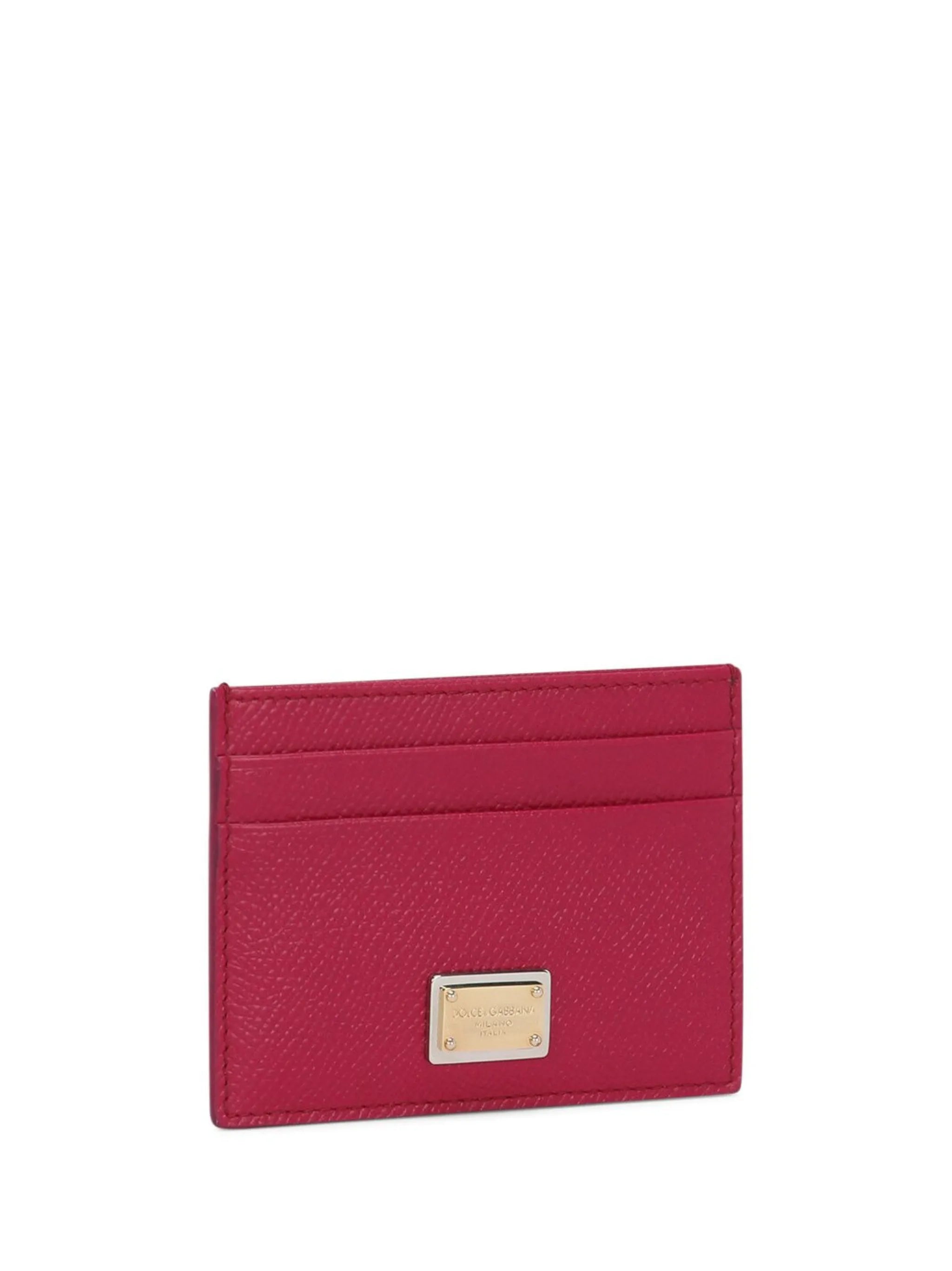 Dauphine logo-plaque cardholder