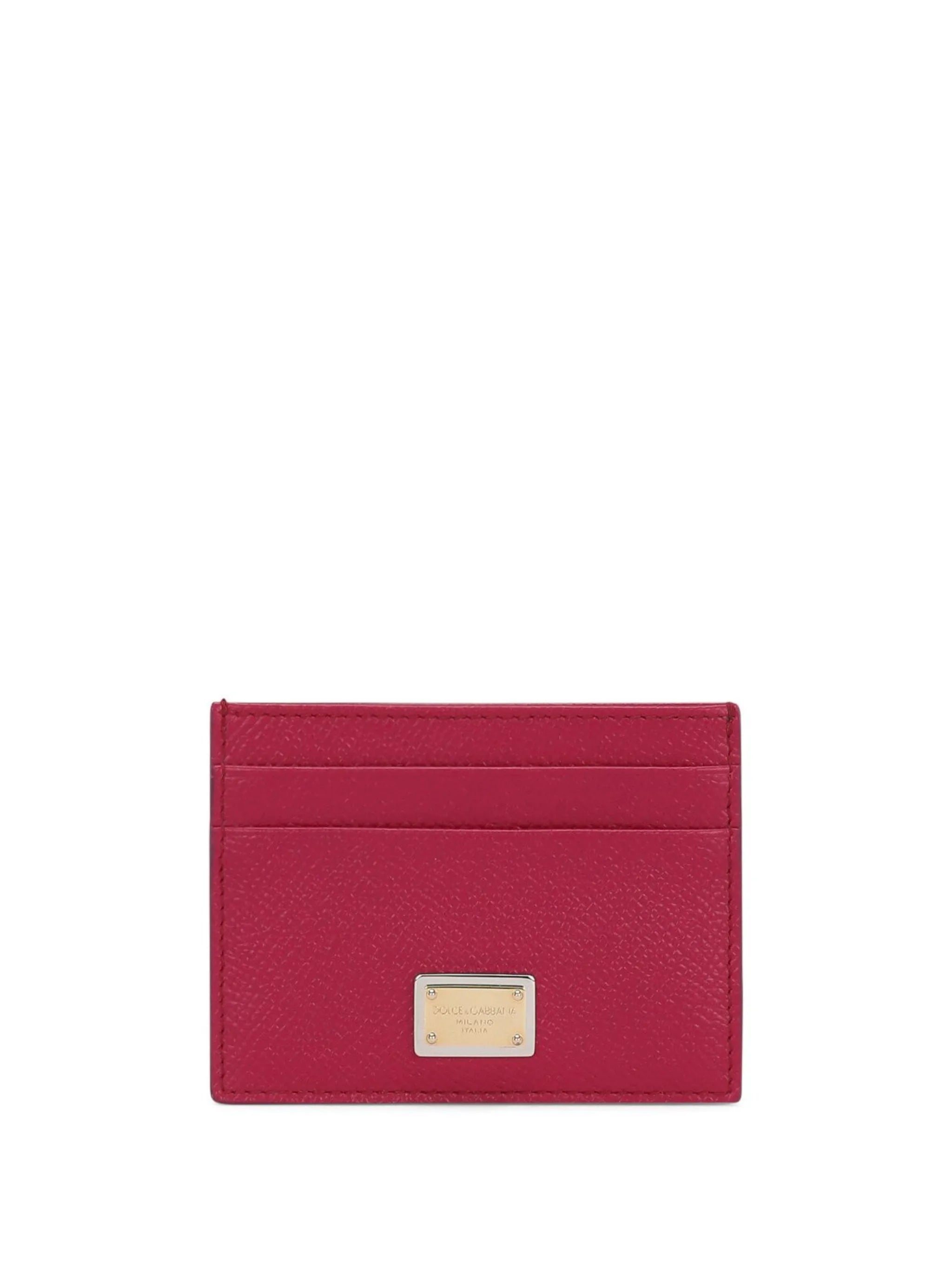 Dauphine logo-plaque cardholder