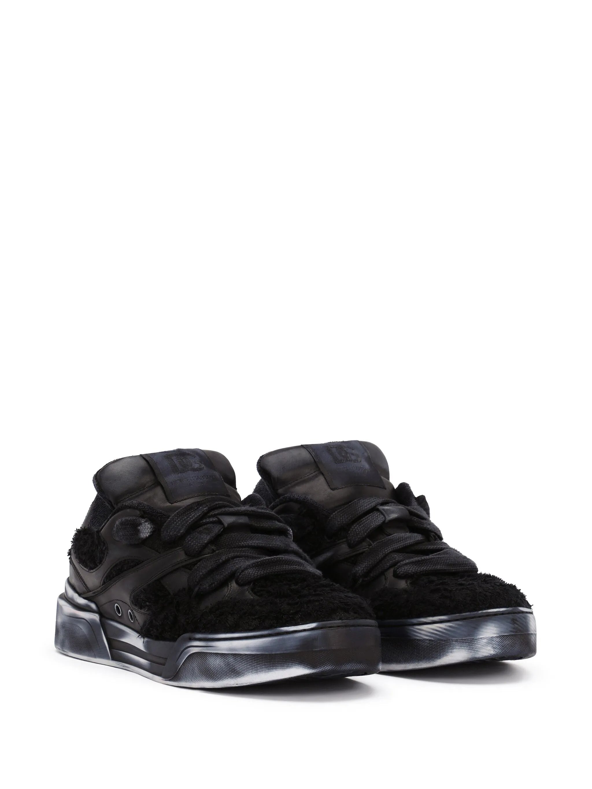 New Roma panelled sneakers