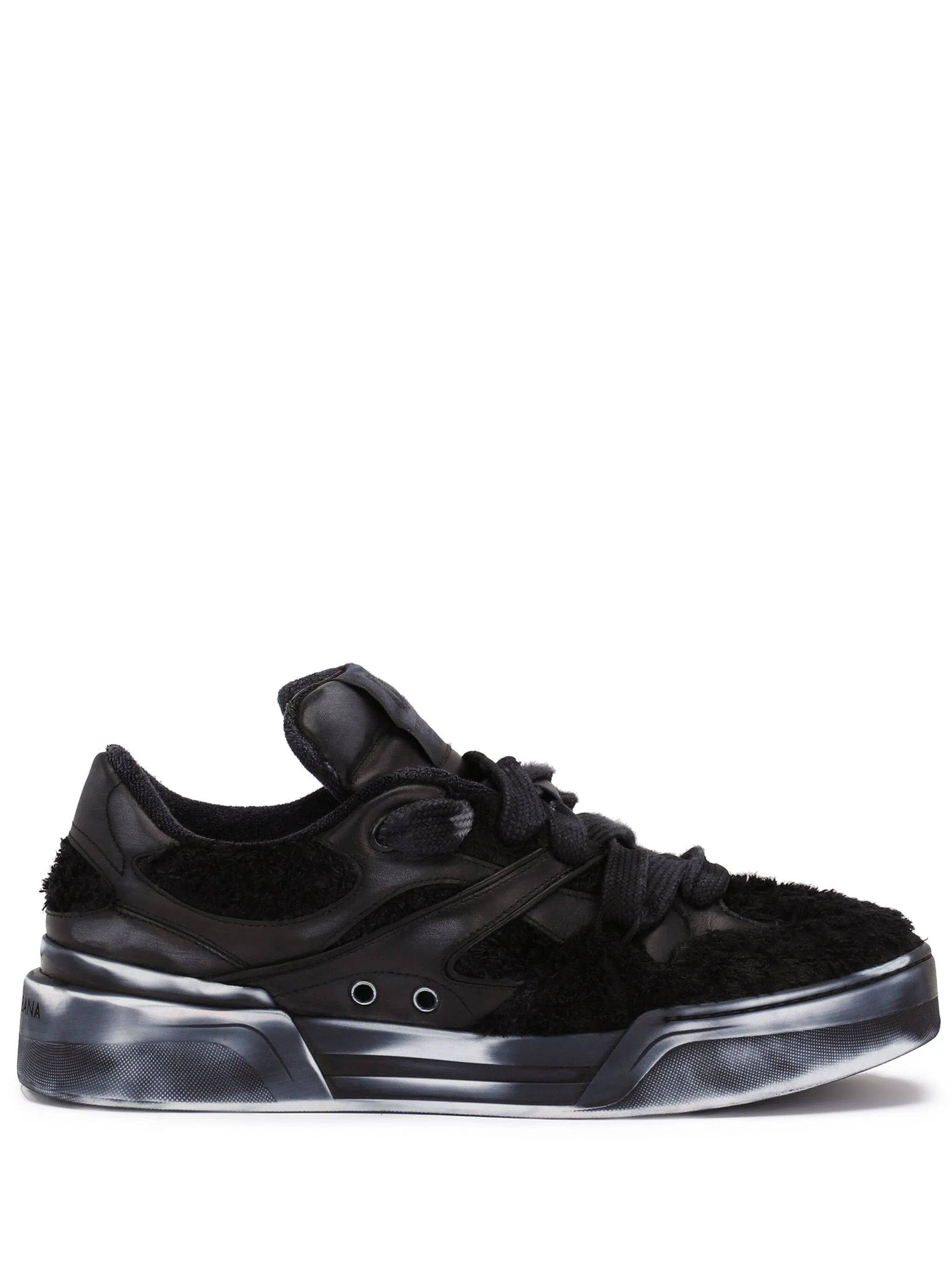 New Roma panelled sneakers