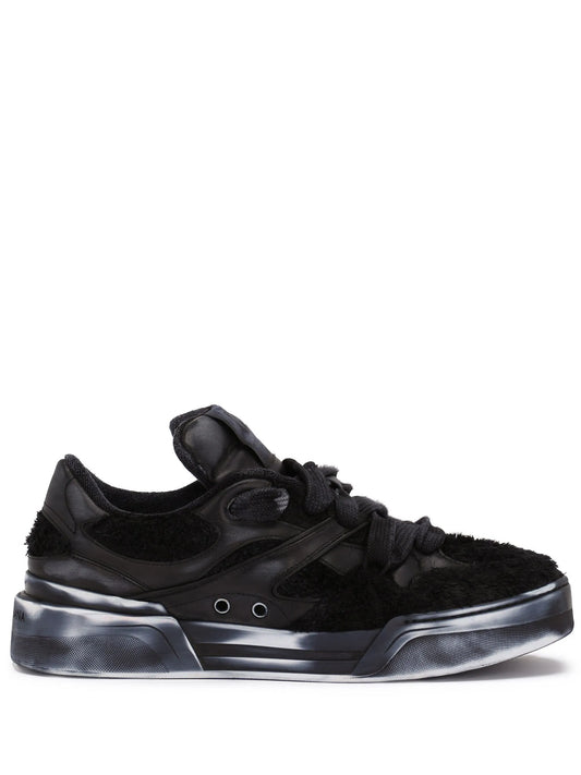 New Roma panelled sneakers