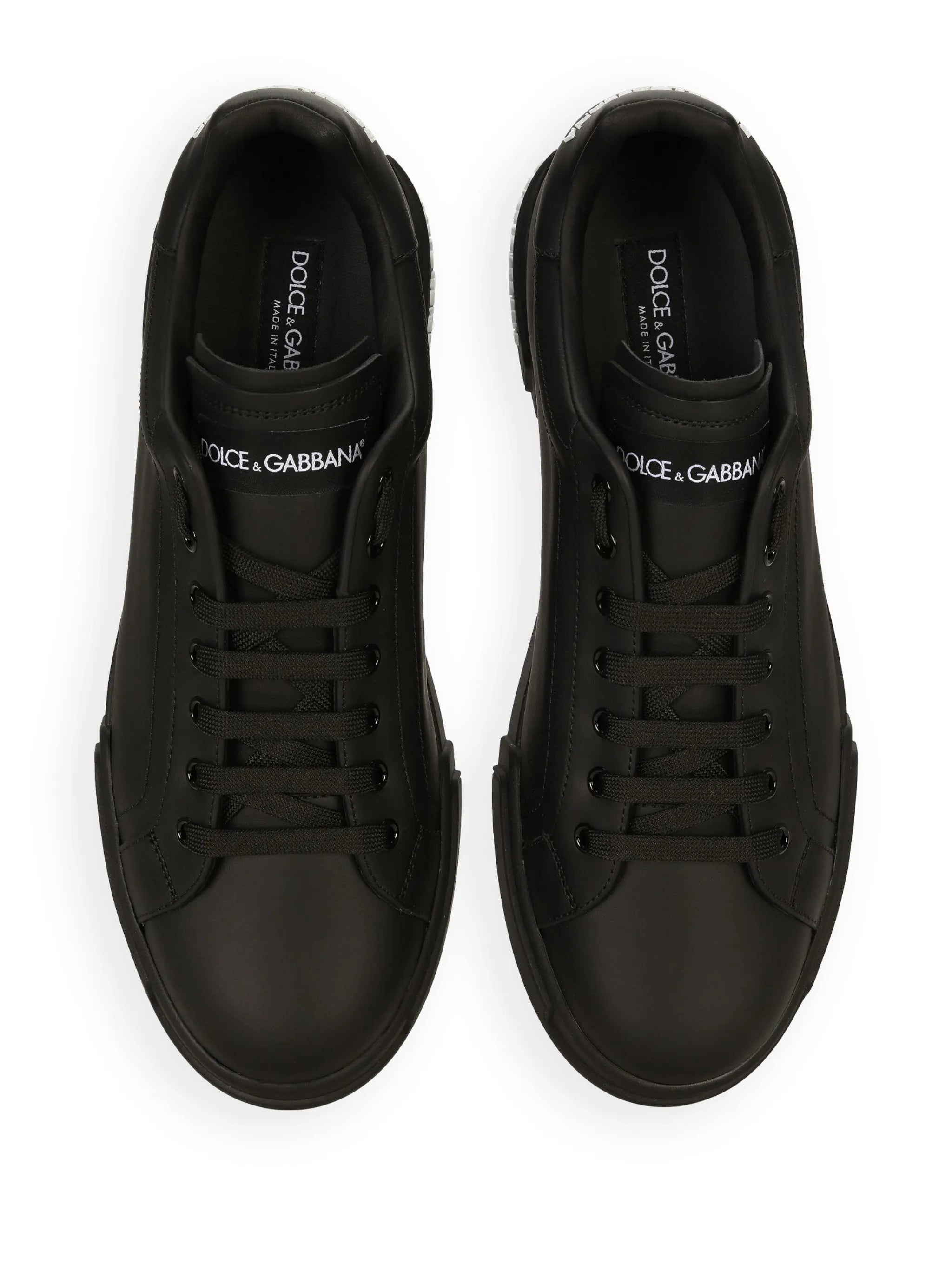 logo-patch low-top sneakers