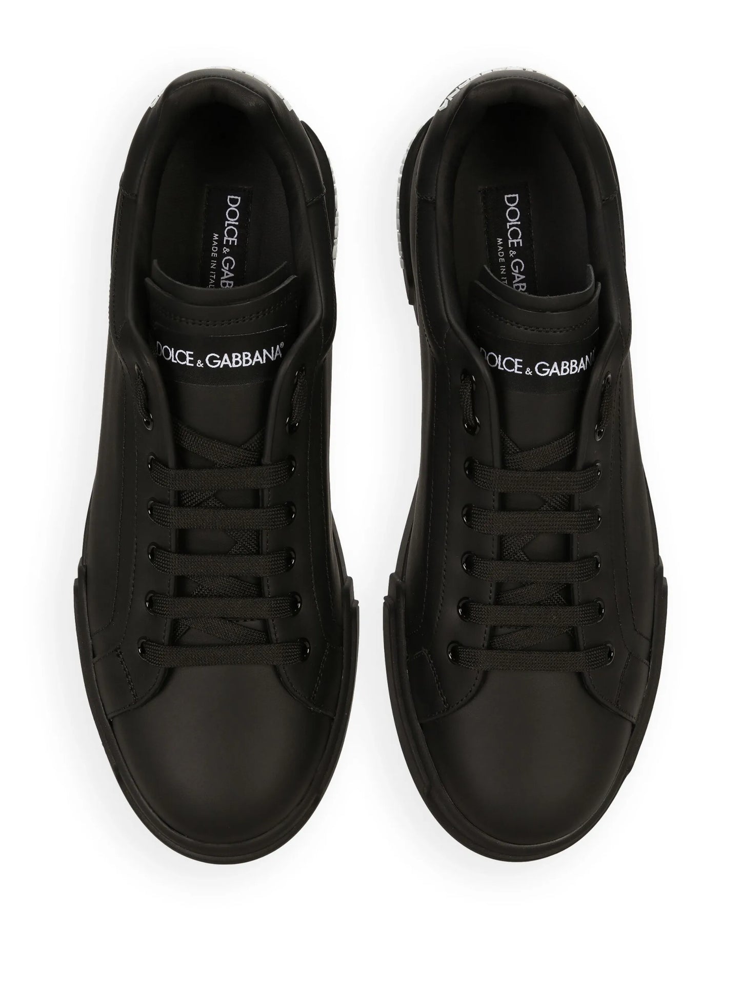 logo-patch low-top sneakers