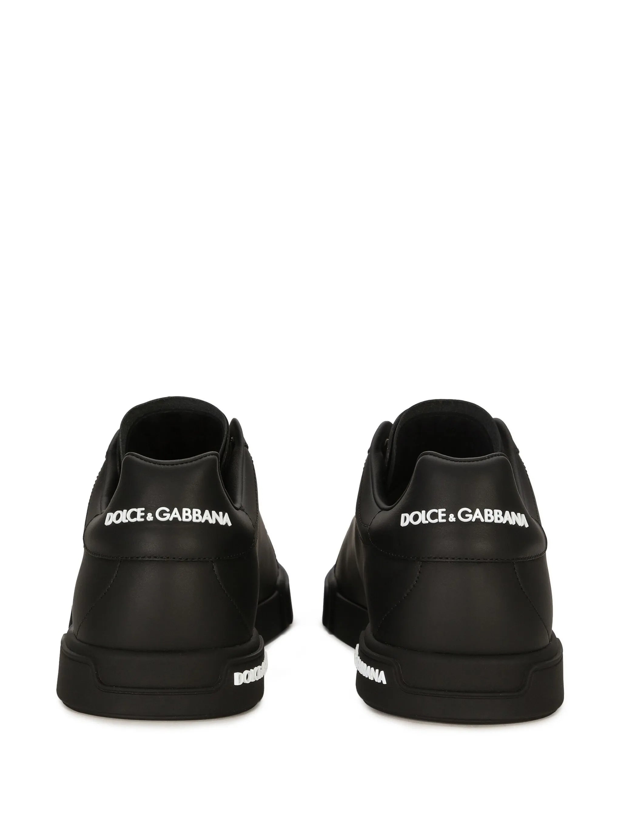 logo-patch low-top sneakers
