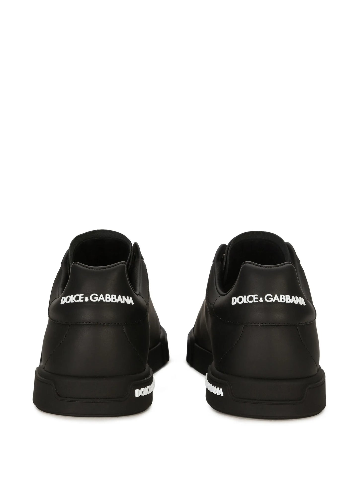 logo-patch low-top sneakers