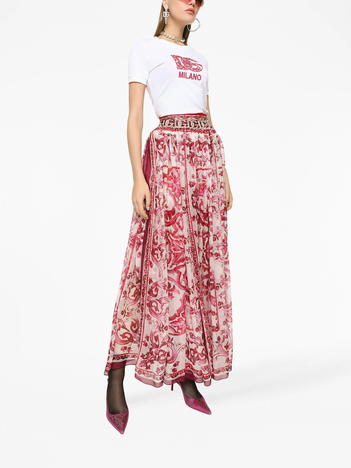logo-print T-shirt