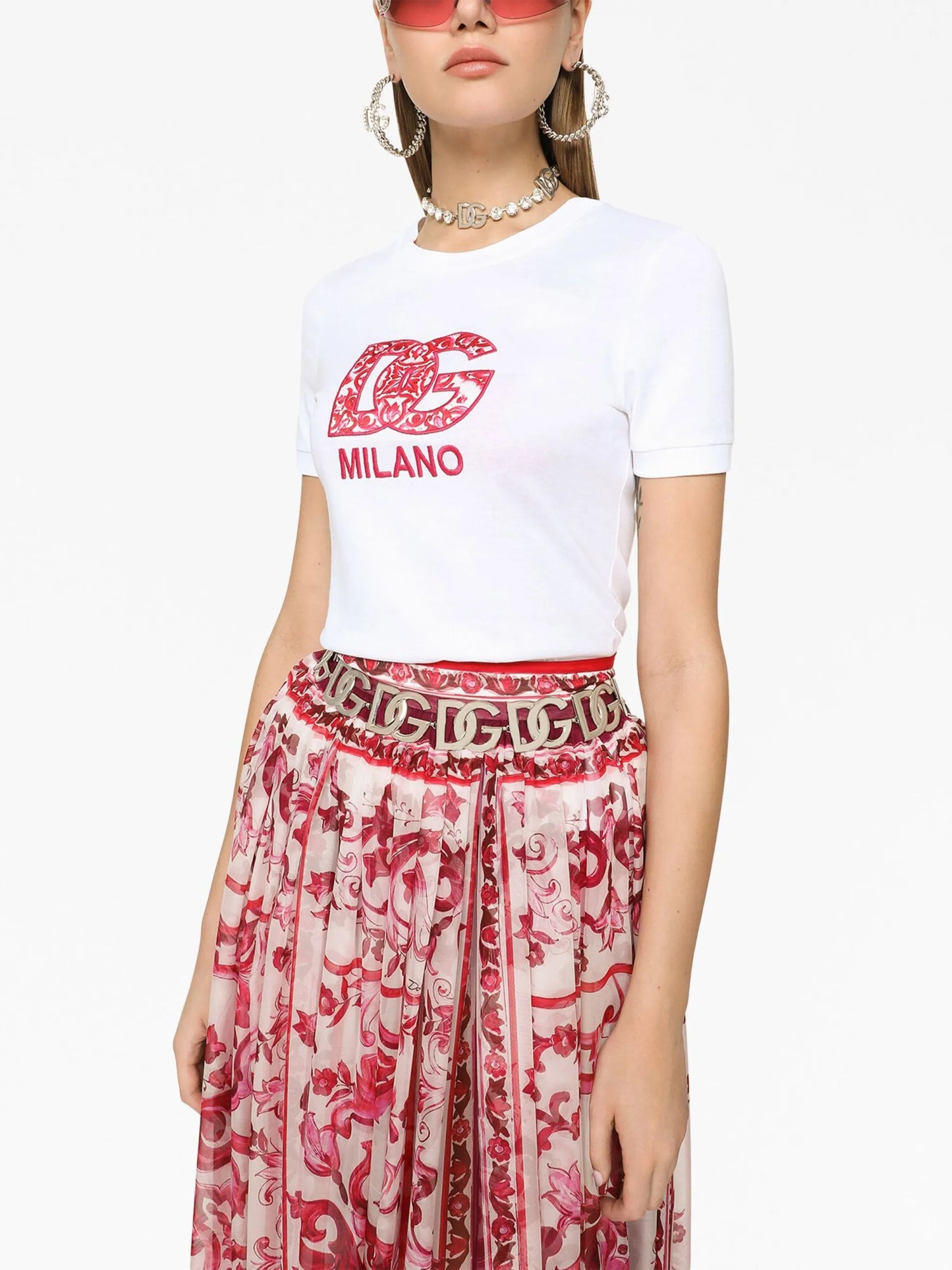 logo-print T-shirt