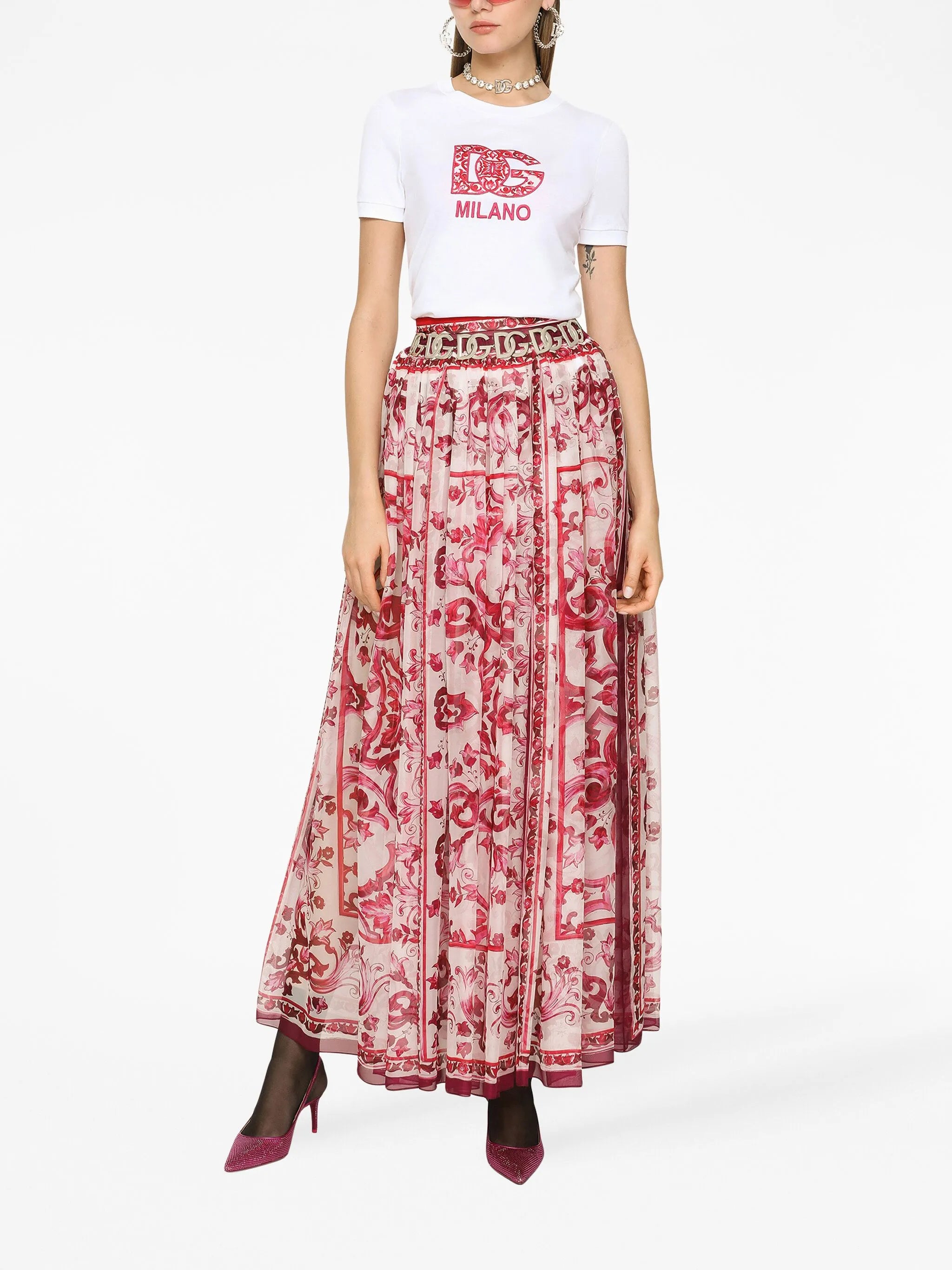 logo-print T-shirt