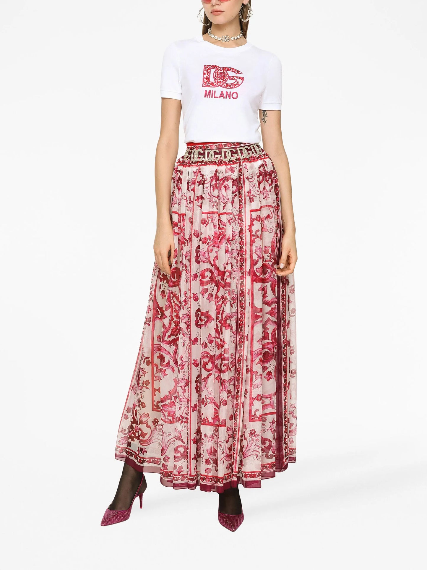 logo-print T-shirt