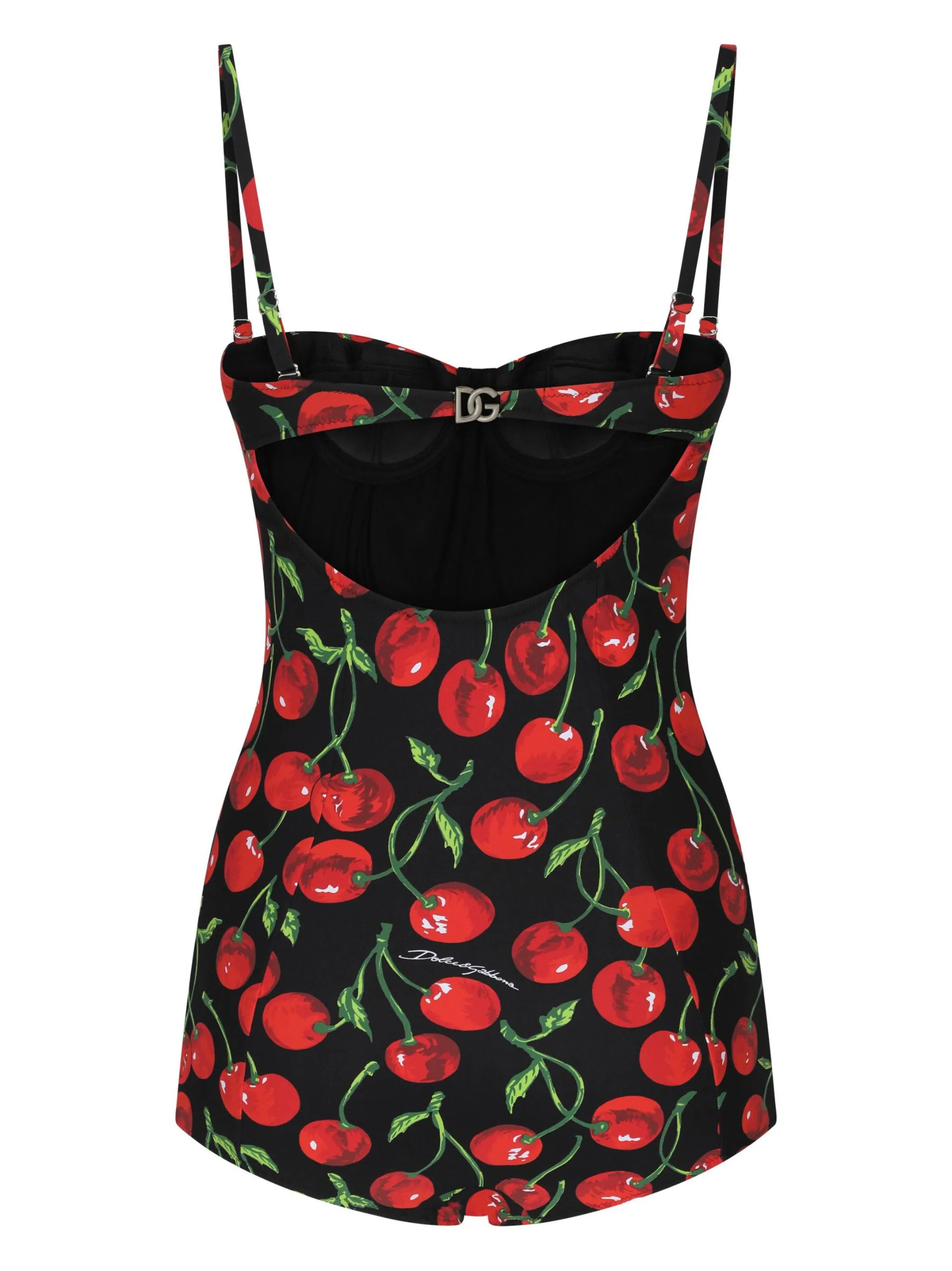 graphic-print stretch-design swimsuit