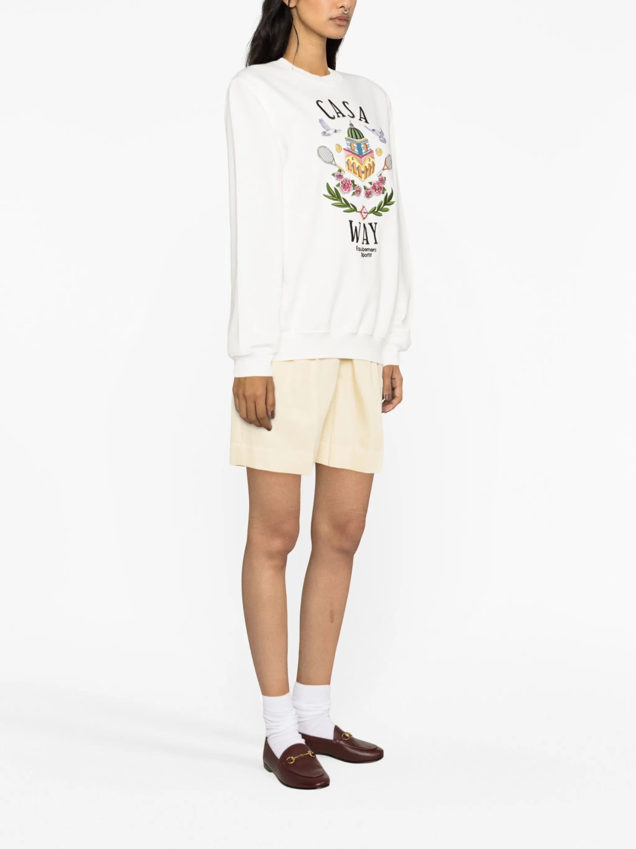 Casa Way embroidered sweatshirt