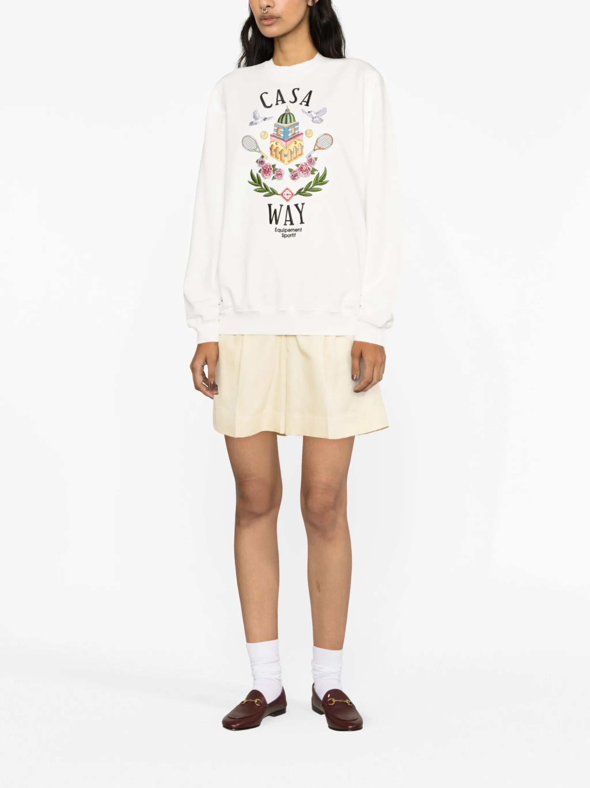 Casa Way embroidered sweatshirt