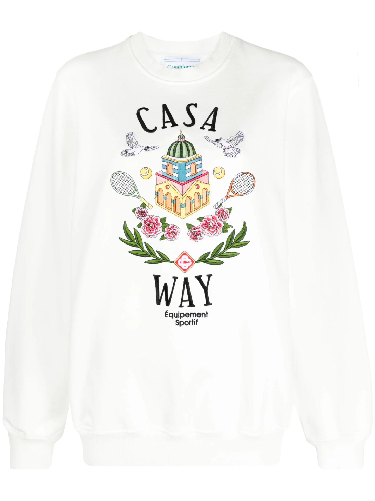 Casa Way embroidered sweatshirt