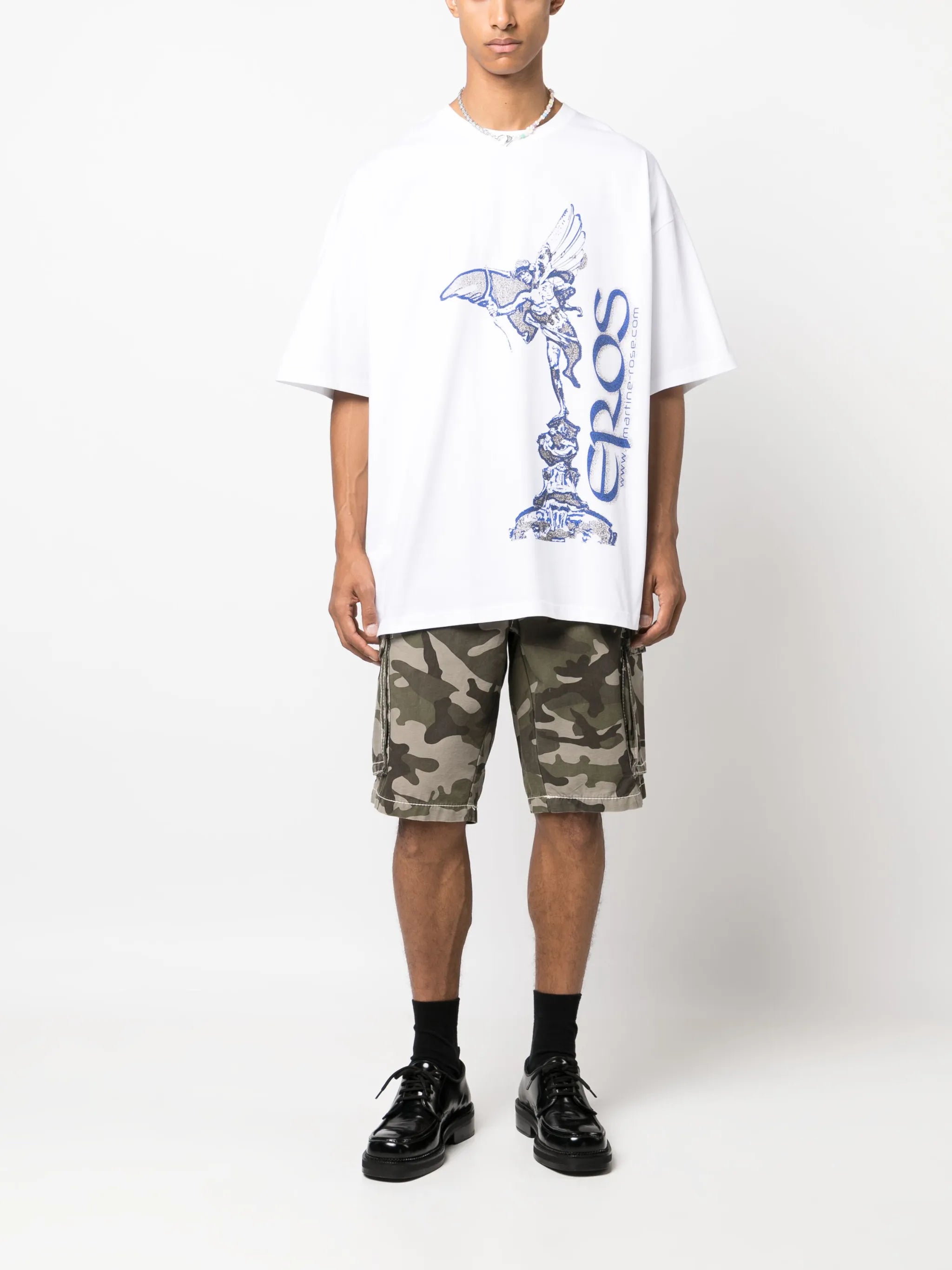 Eros-print cotton T-shirt