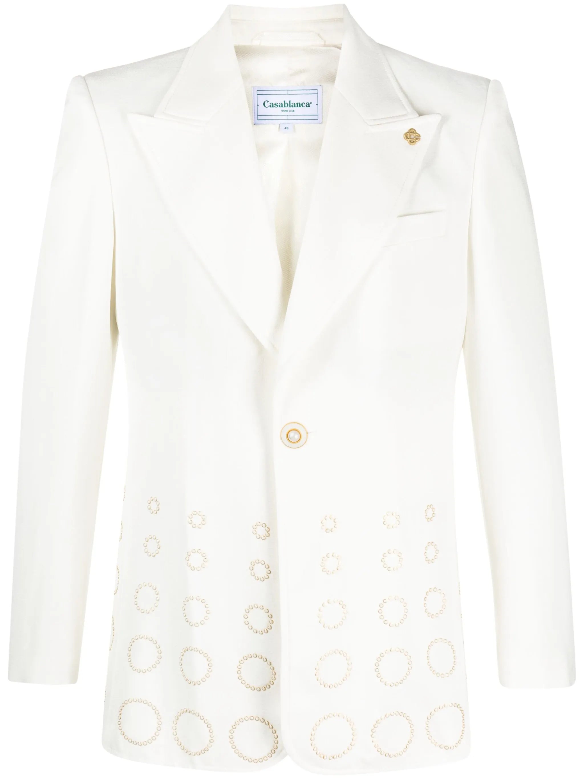 For the Peace studded blazer