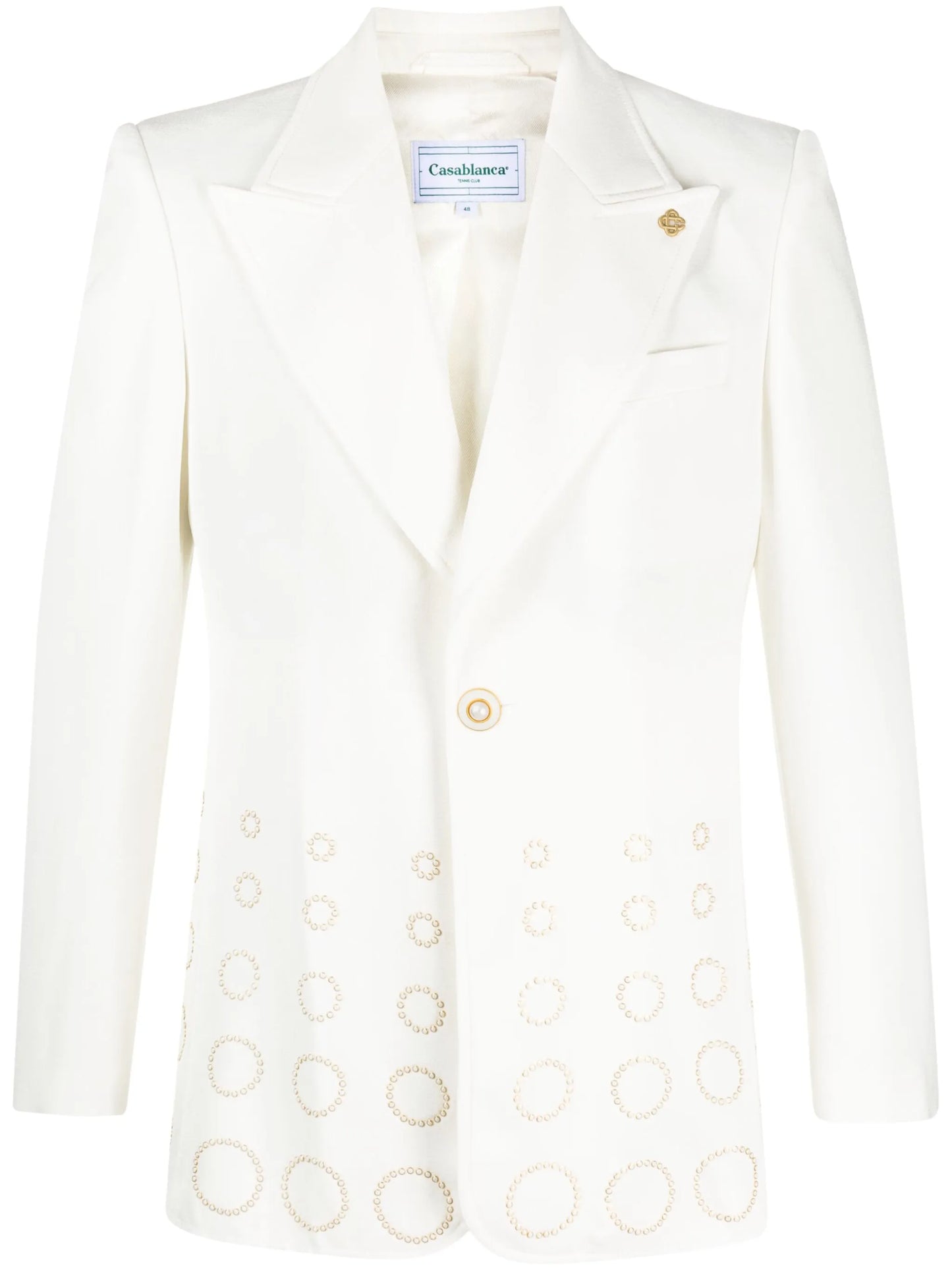 For the Peace studded blazer