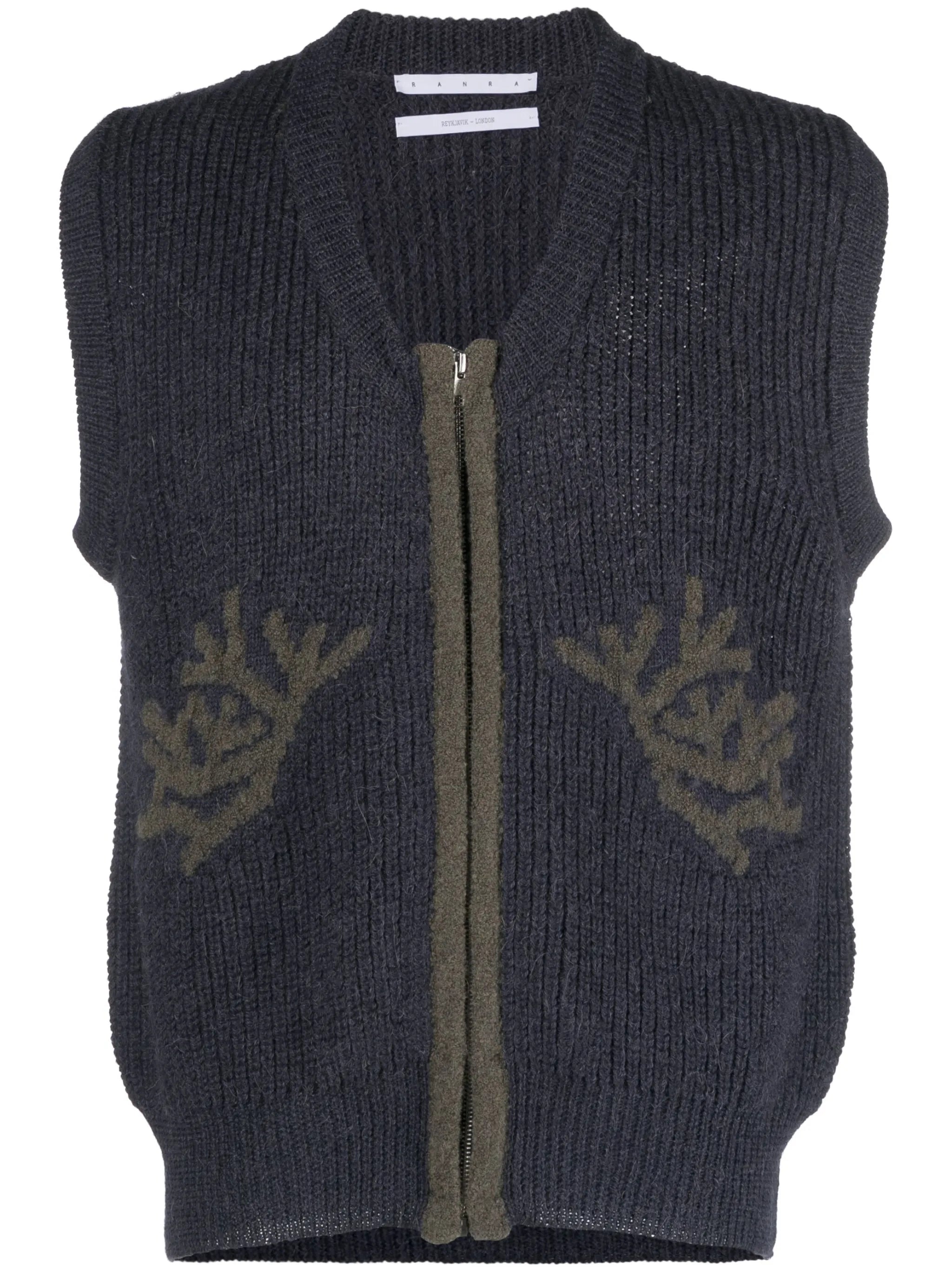 Fundur knitted vest