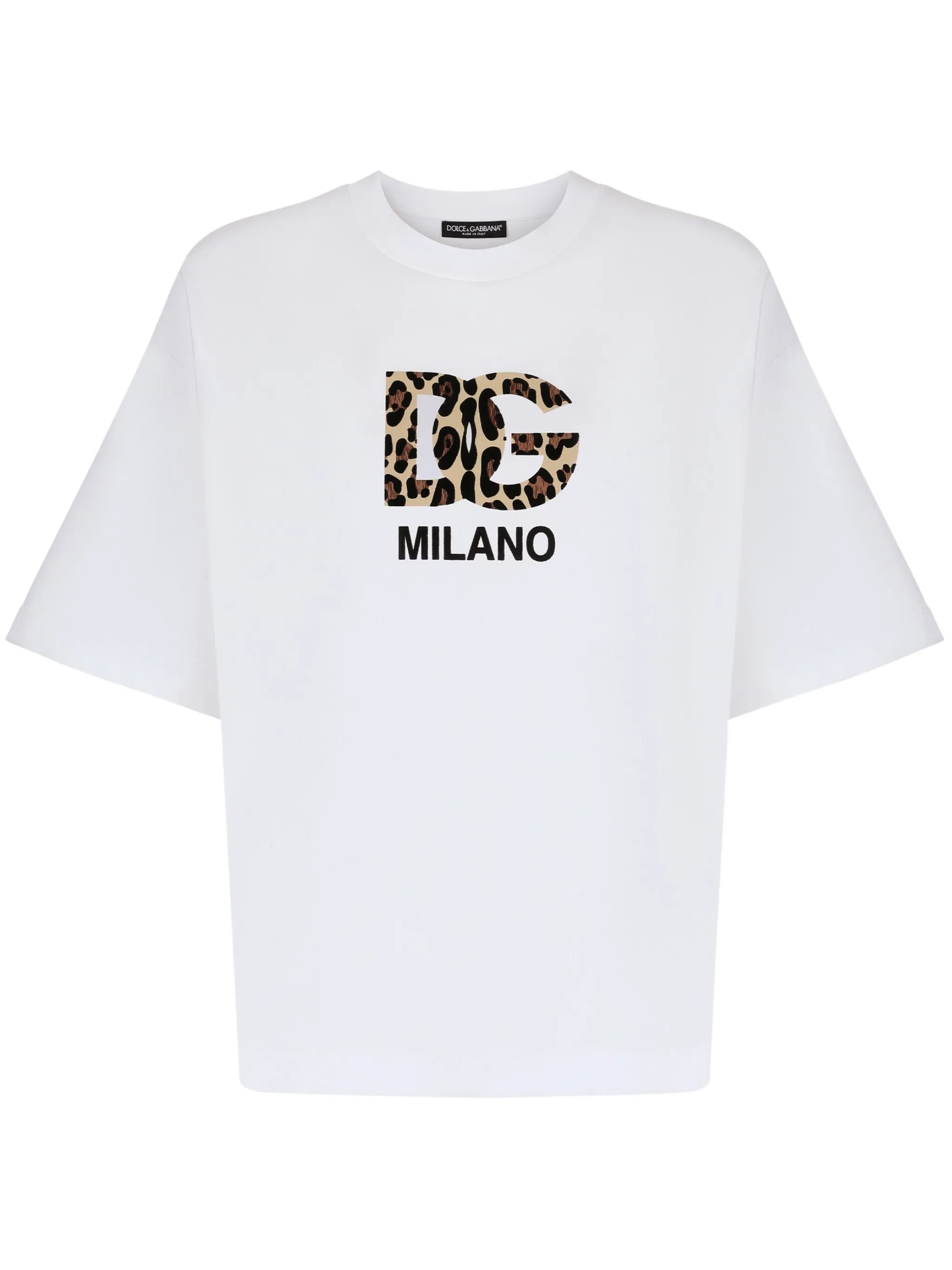 logo-print cotton-blend T-shirt