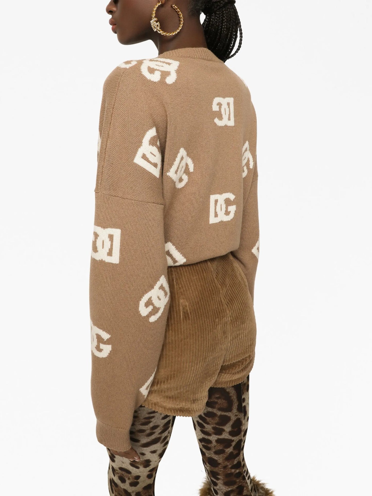 DG monogram virgin wool jumper