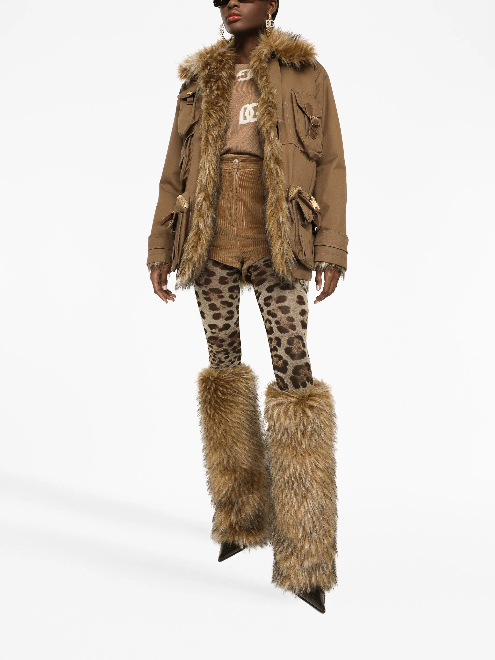 DG monogram virgin wool jumper