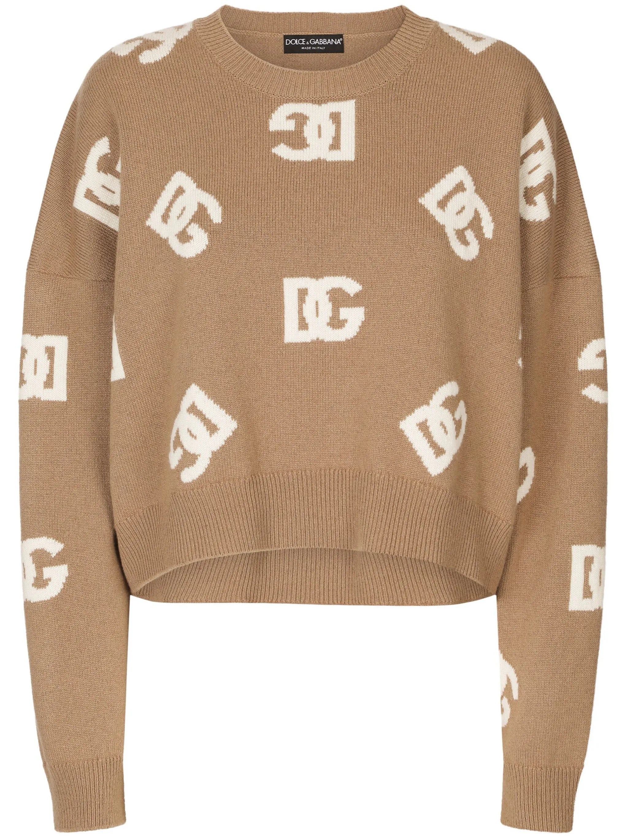 DG monogram virgin wool jumper