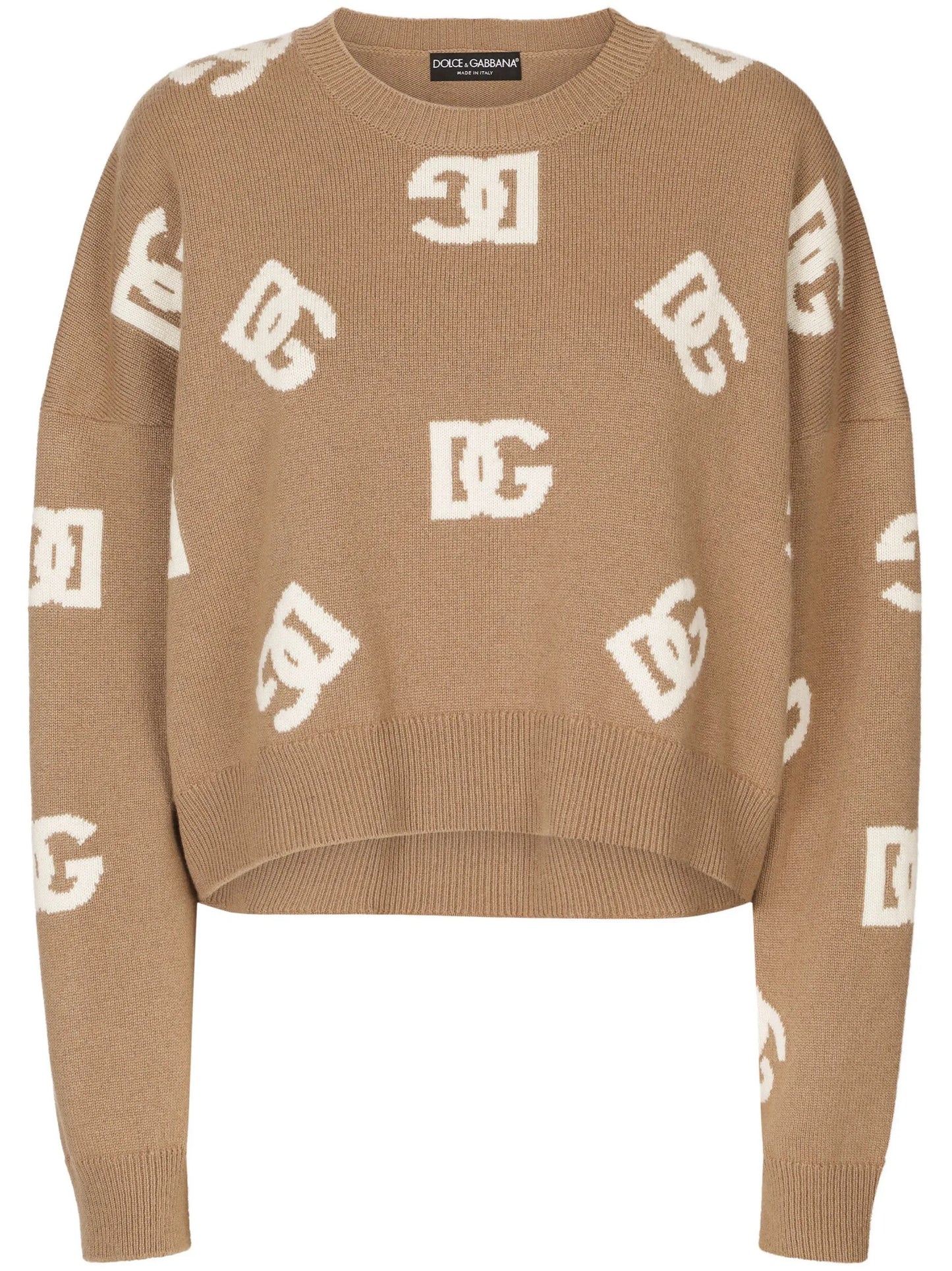 DG monogram virgin wool jumper