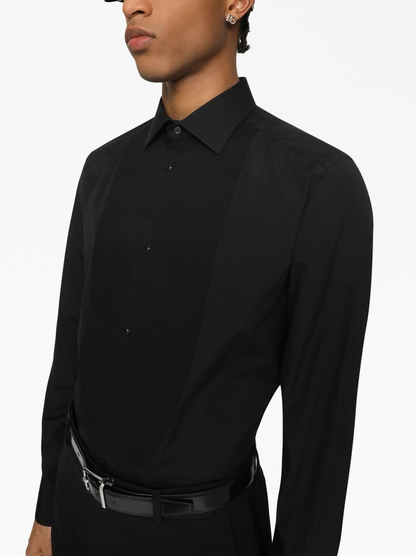 DG logo stud earrings